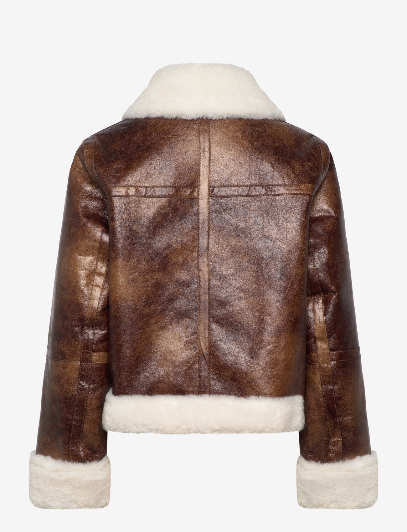 Stand Studio - Lorelle Jacket - brown/off white - 1