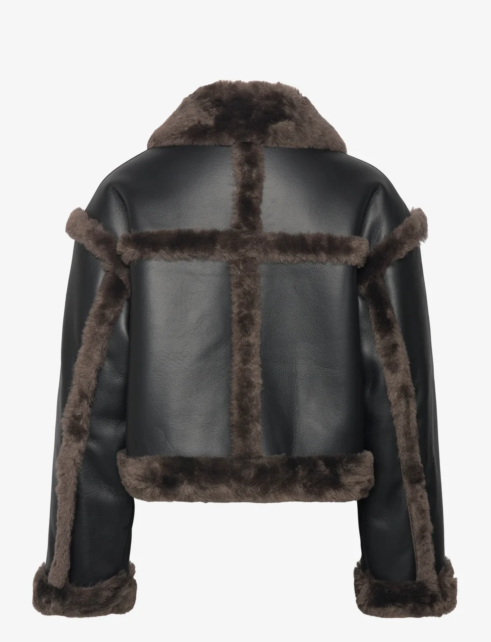 Stand Studio - Kristy Jacket - læderjakker - black/dark brown - 1
