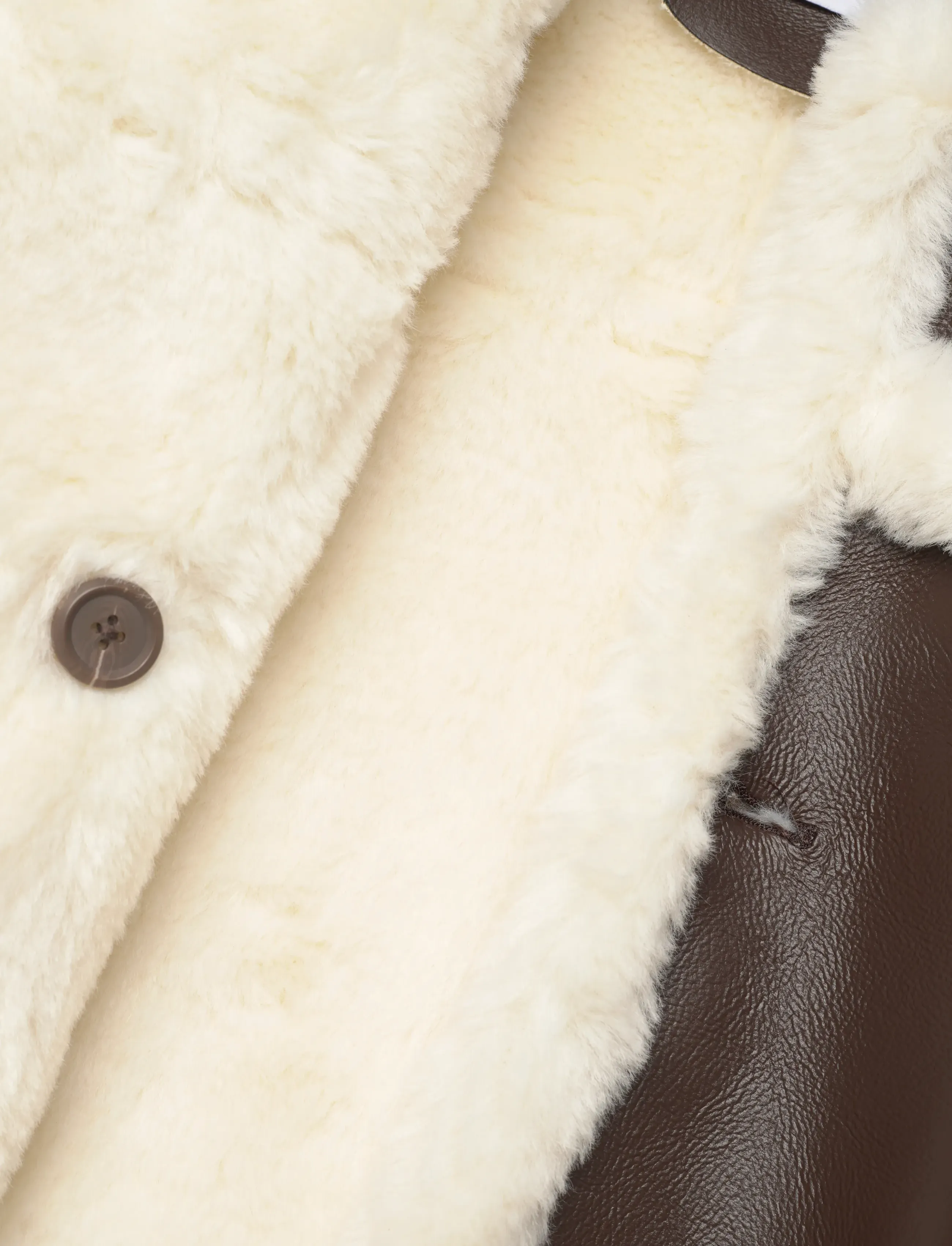 Stand Studio - Kristy Jacket - frühlingsjacken - dark brown/off white - 5