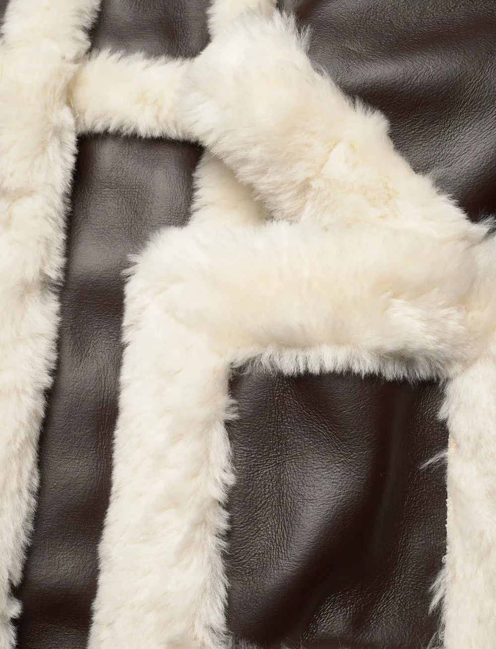 Stand Studio - Patrice Coat - ullkappor - dark brown/off white - 3