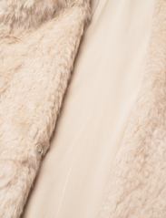 Stand Studio - Nicole Coat - fake fur jakker - cream - 8
