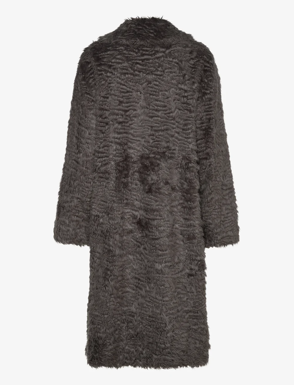 Stand Studio - Nicole Coat - faux fur jakker - smoke grey - 1