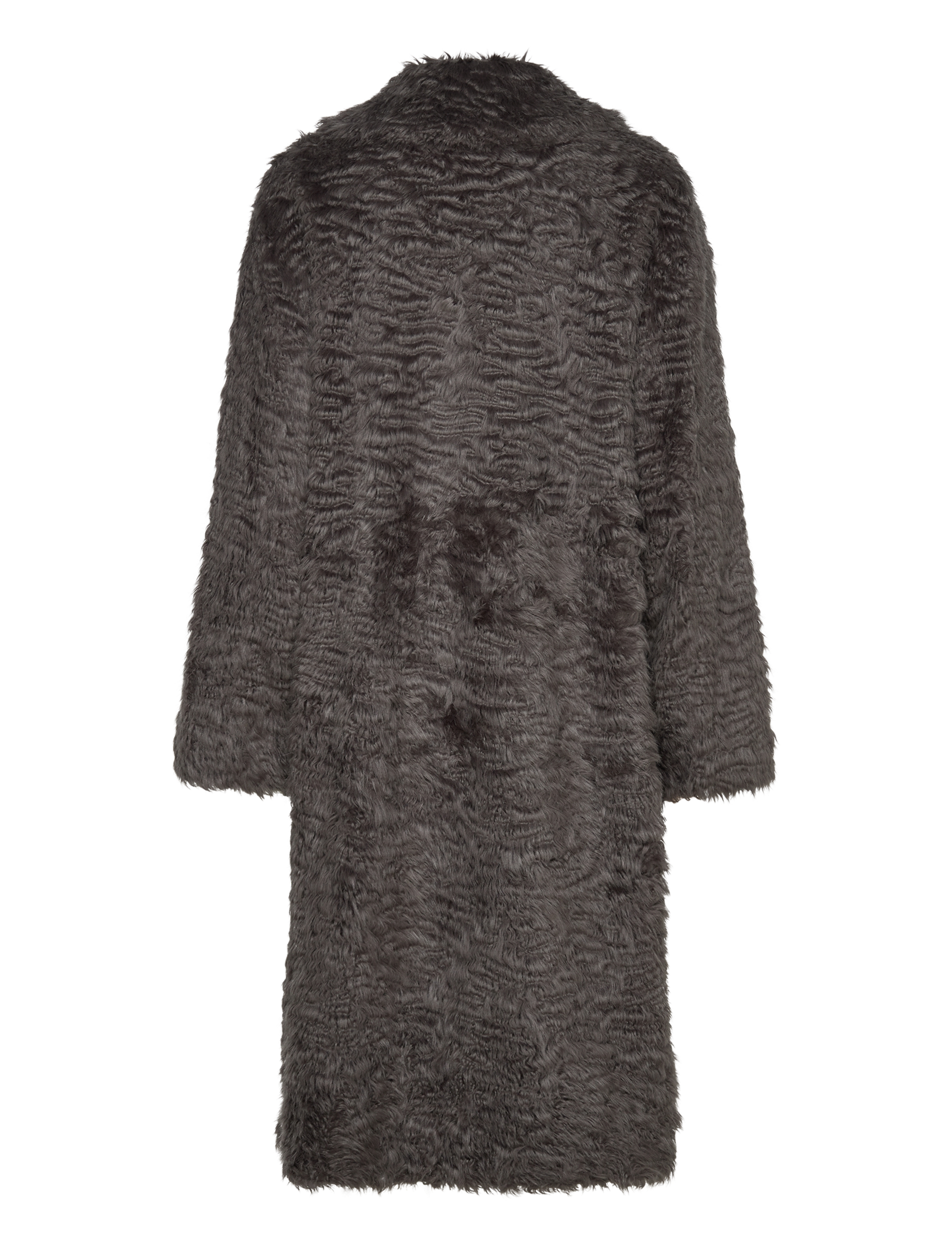 Stand Studio - Nicole Coat - kunstpelz - smoke grey - 1