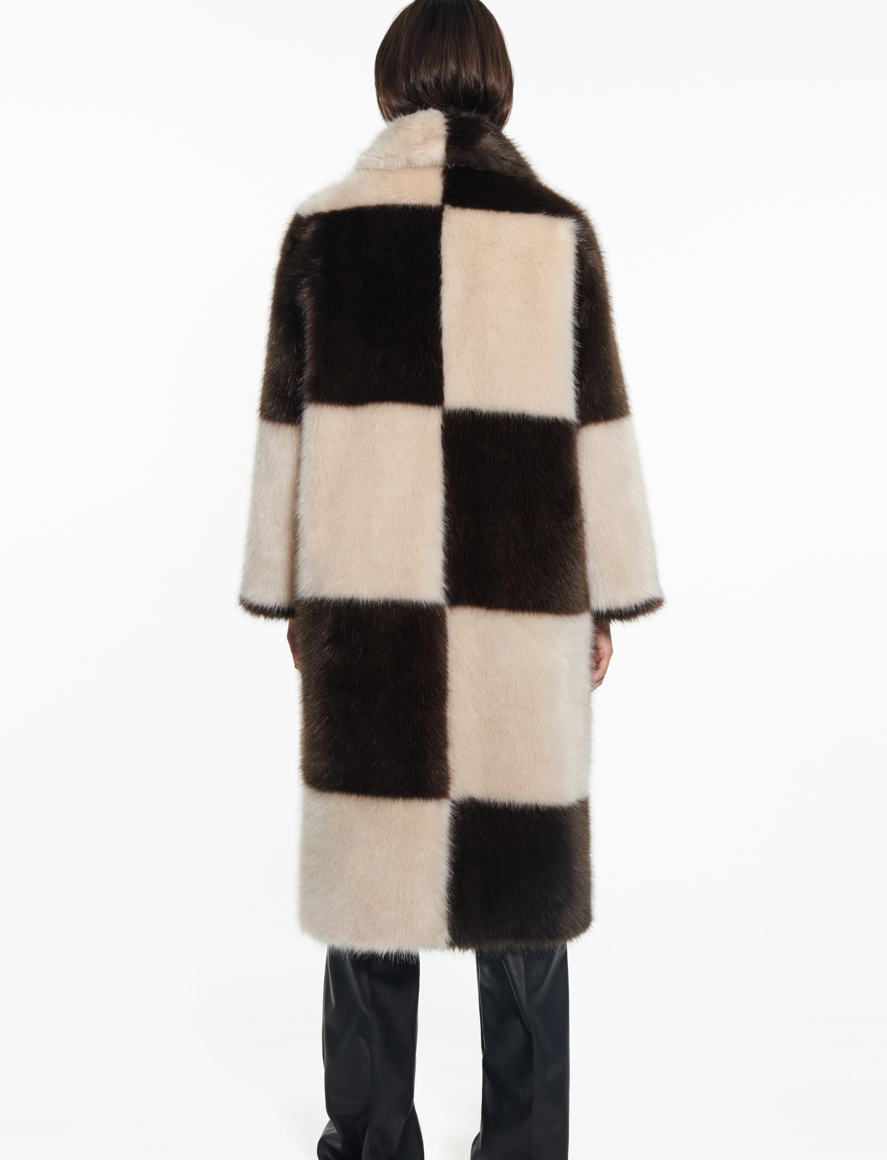 Stand Studio - Nino Coat Check - brown/beige - 4