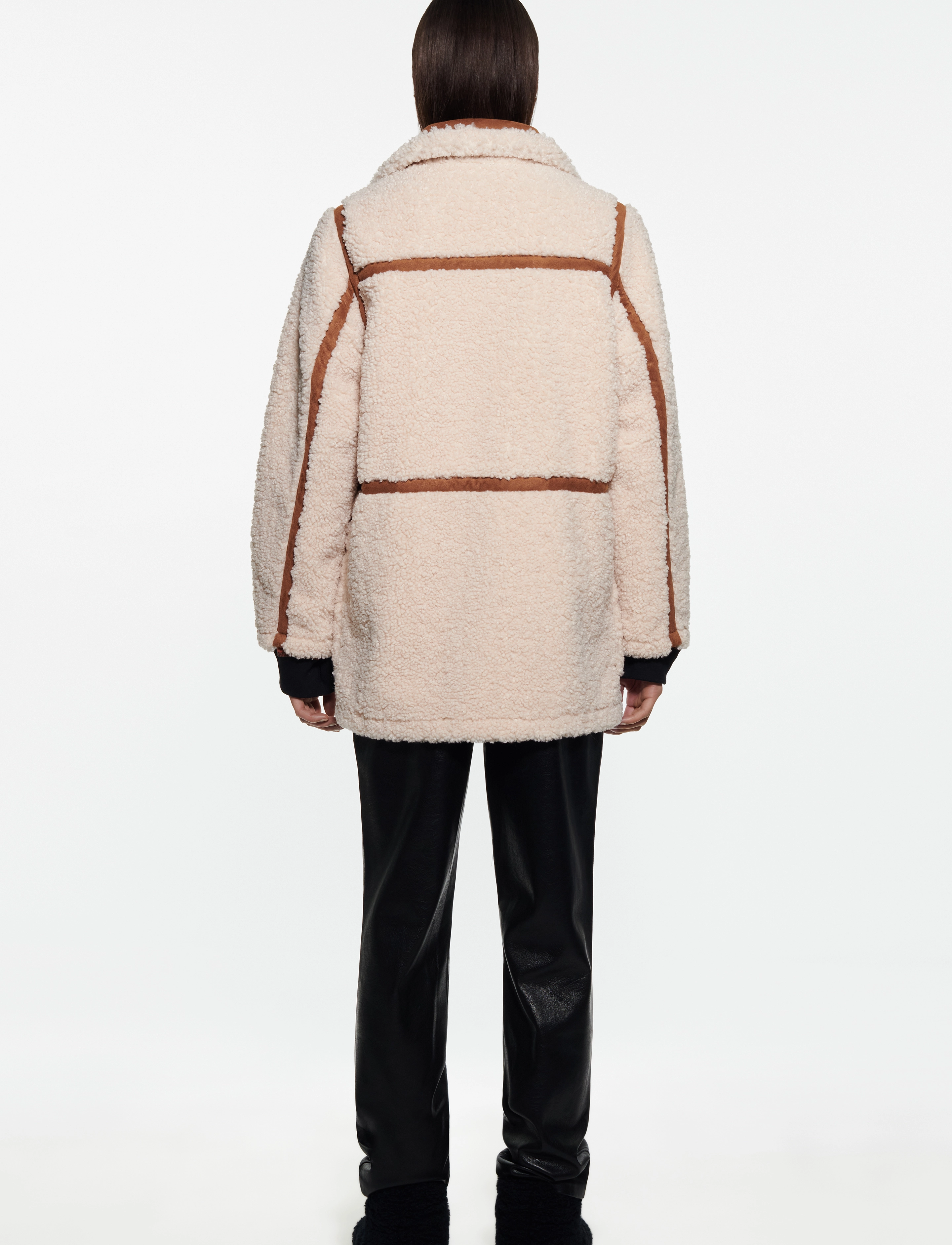 Stand Studio - Chloe Jacket - off white/tan - 5