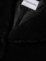 Stand Studio - Camille Cocoon Coat - Žieminiai paltai - black - 2