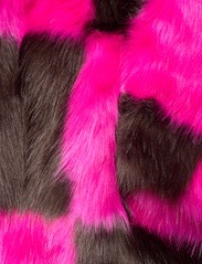Stand Studio - Nani Jacket - faux fur - hot pink/brown - 3