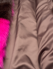 Stand Studio - Nani Jacket - faux fur - hot pink/brown - 4