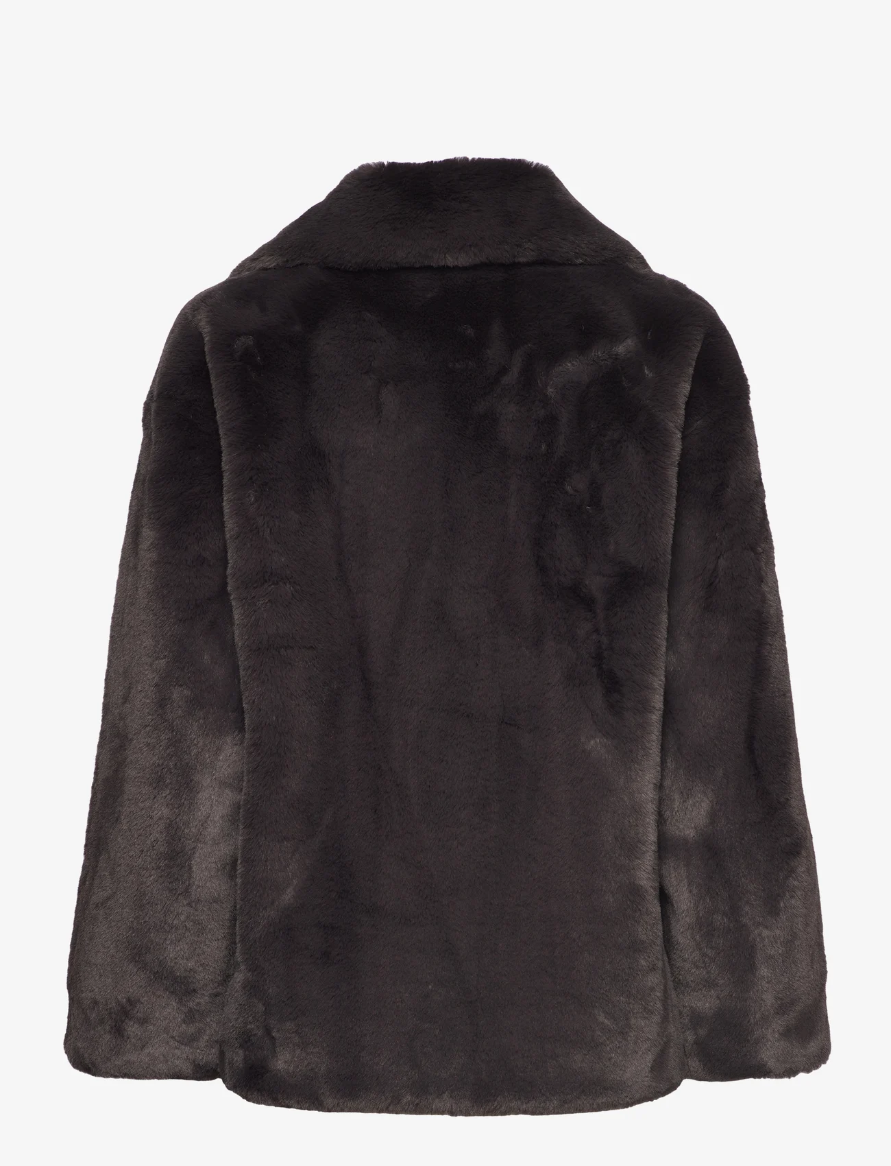 Stand Studio - Savannah Jacket - fake fur jakker - dark brown - 1