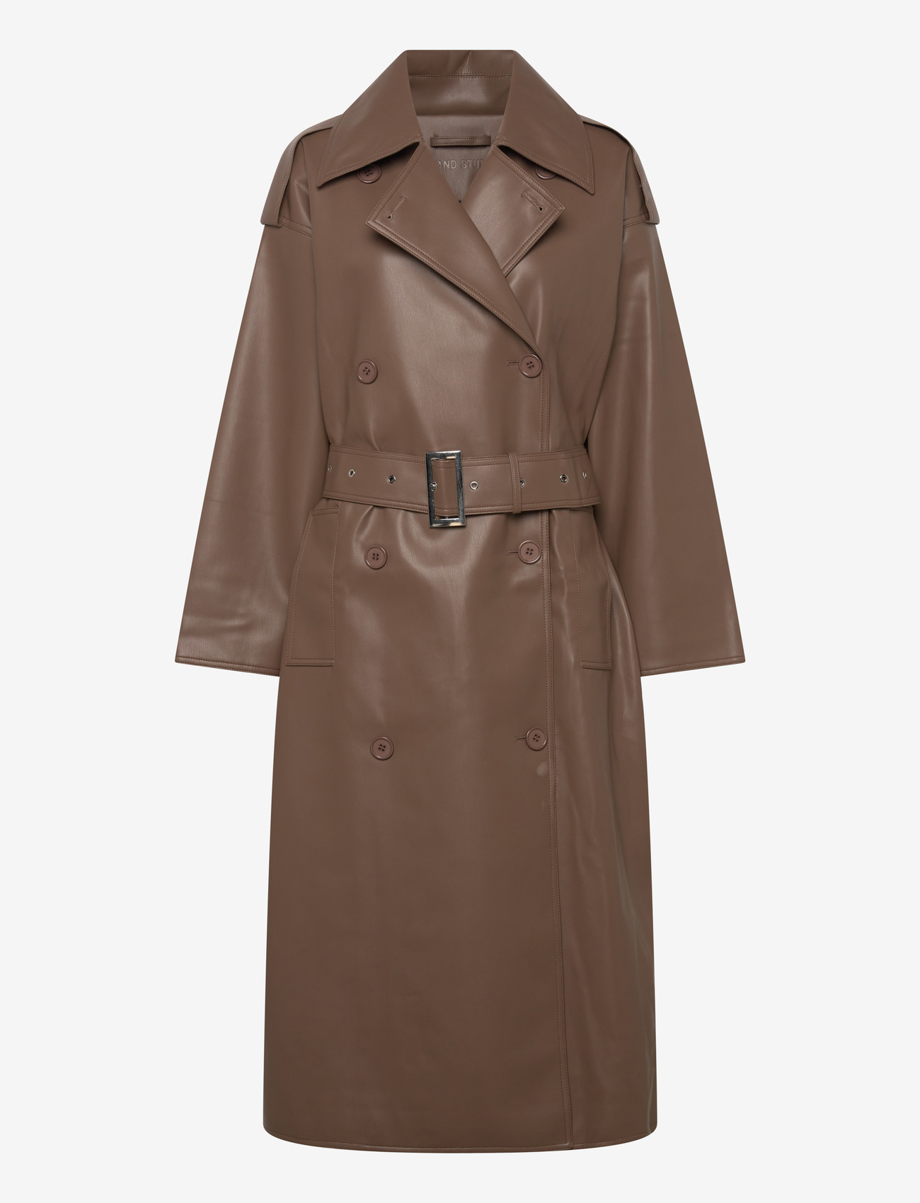 Stand Studio - Hope Trench - trenchcoats - taupe - 0