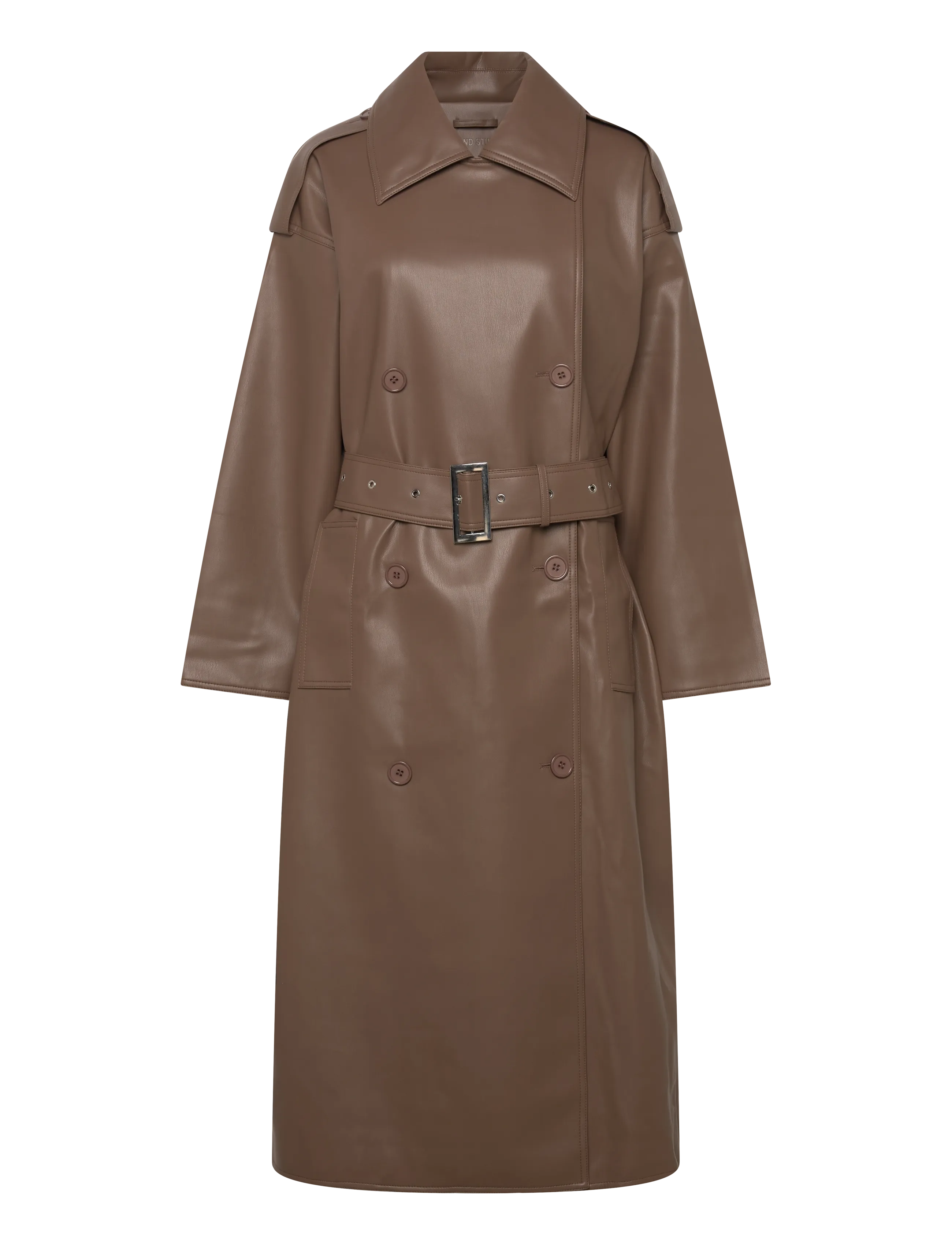 Stand Studio - Hope Trench - trenchcoats - taupe - 3