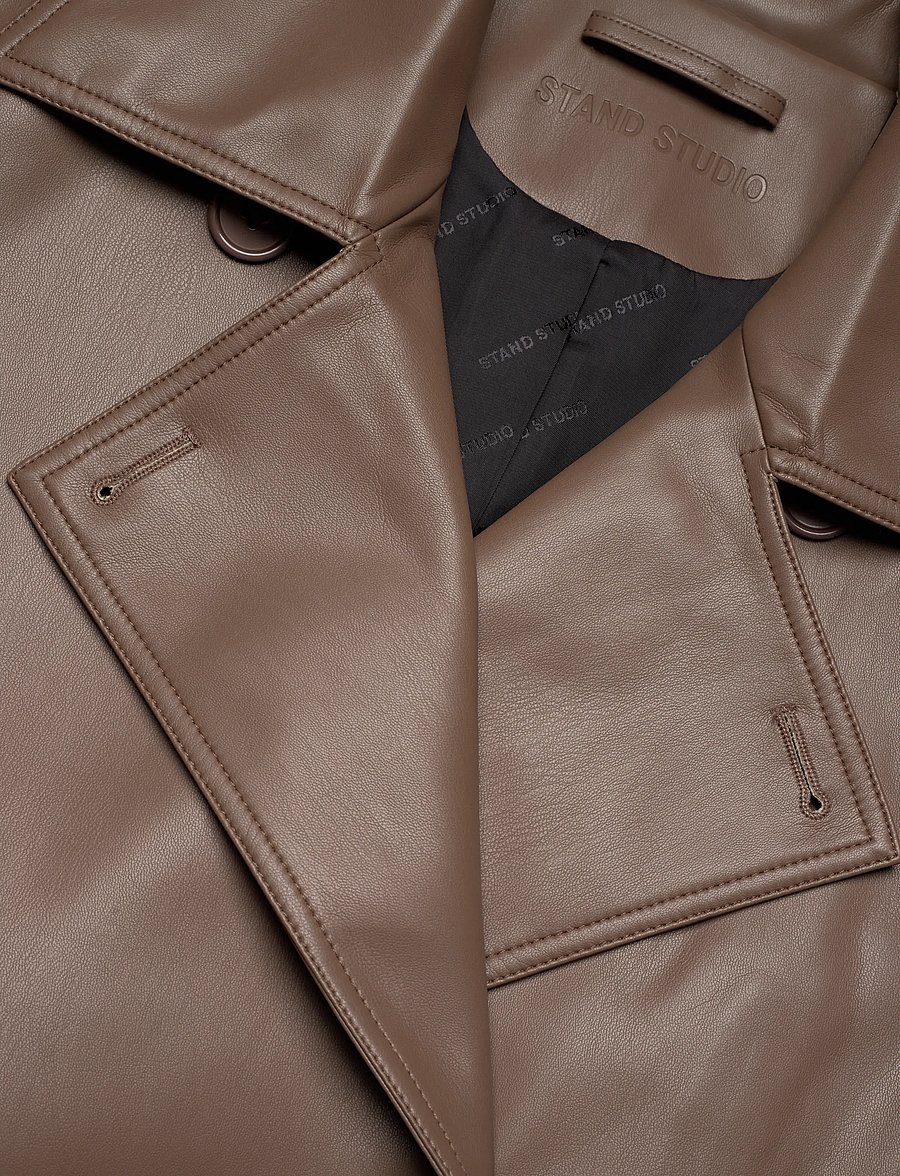 Stand Studio - Hope Trench - vihmamantlid - taupe - 4
