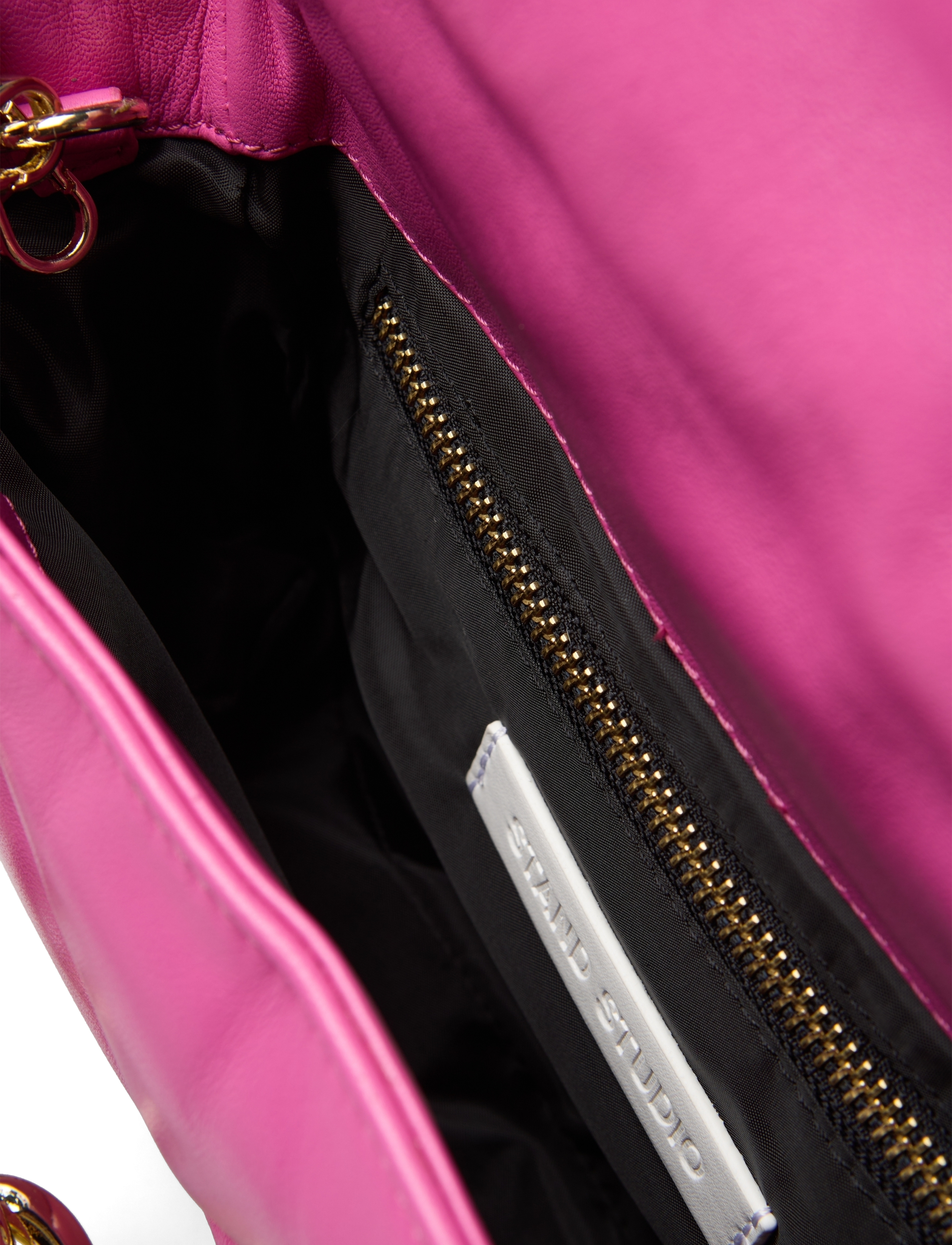 Stand Studio - Brynn Chain Bag - fuchsia/gold - 4