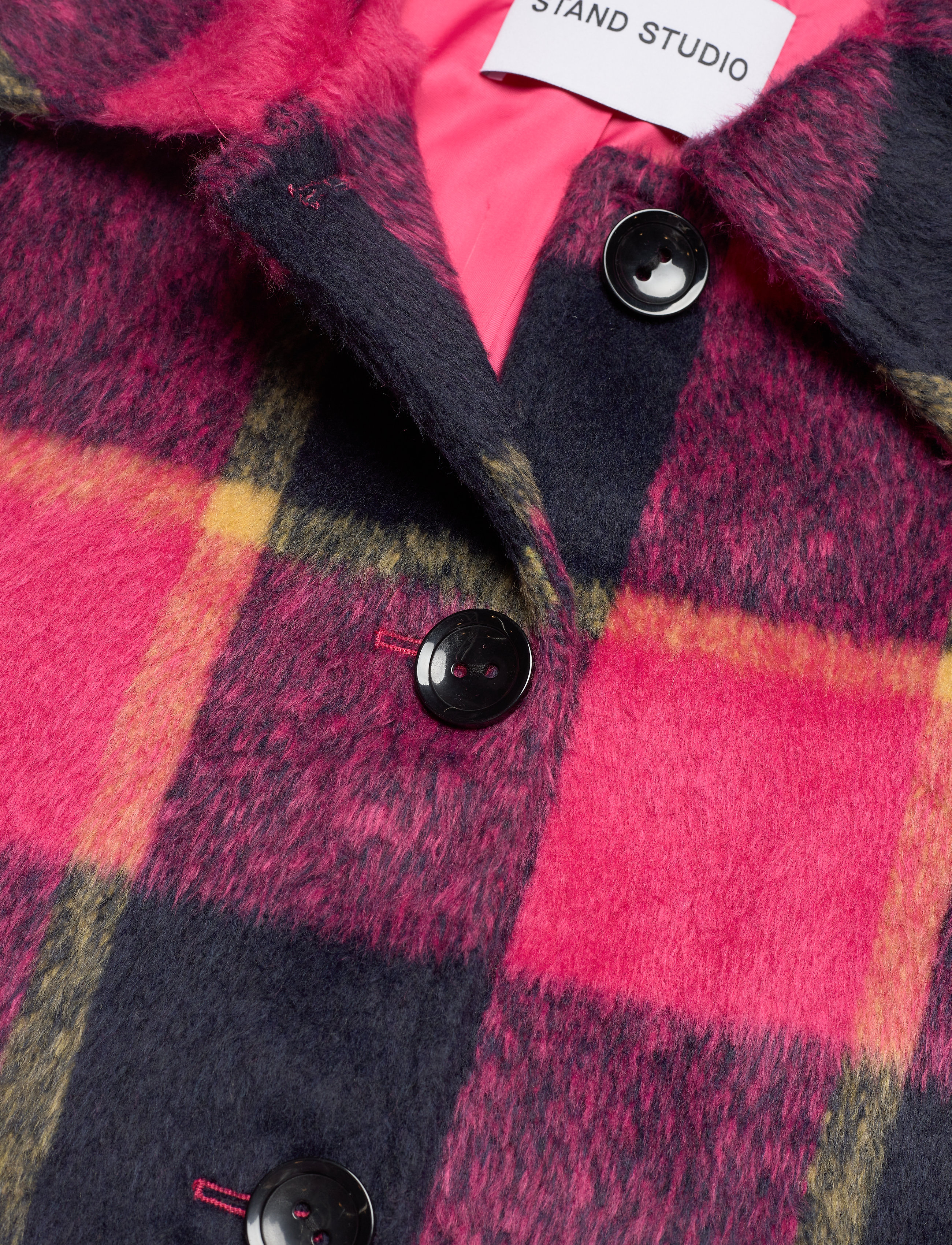 Stand Studio - Alexia Short Jacket - pink/black - 2