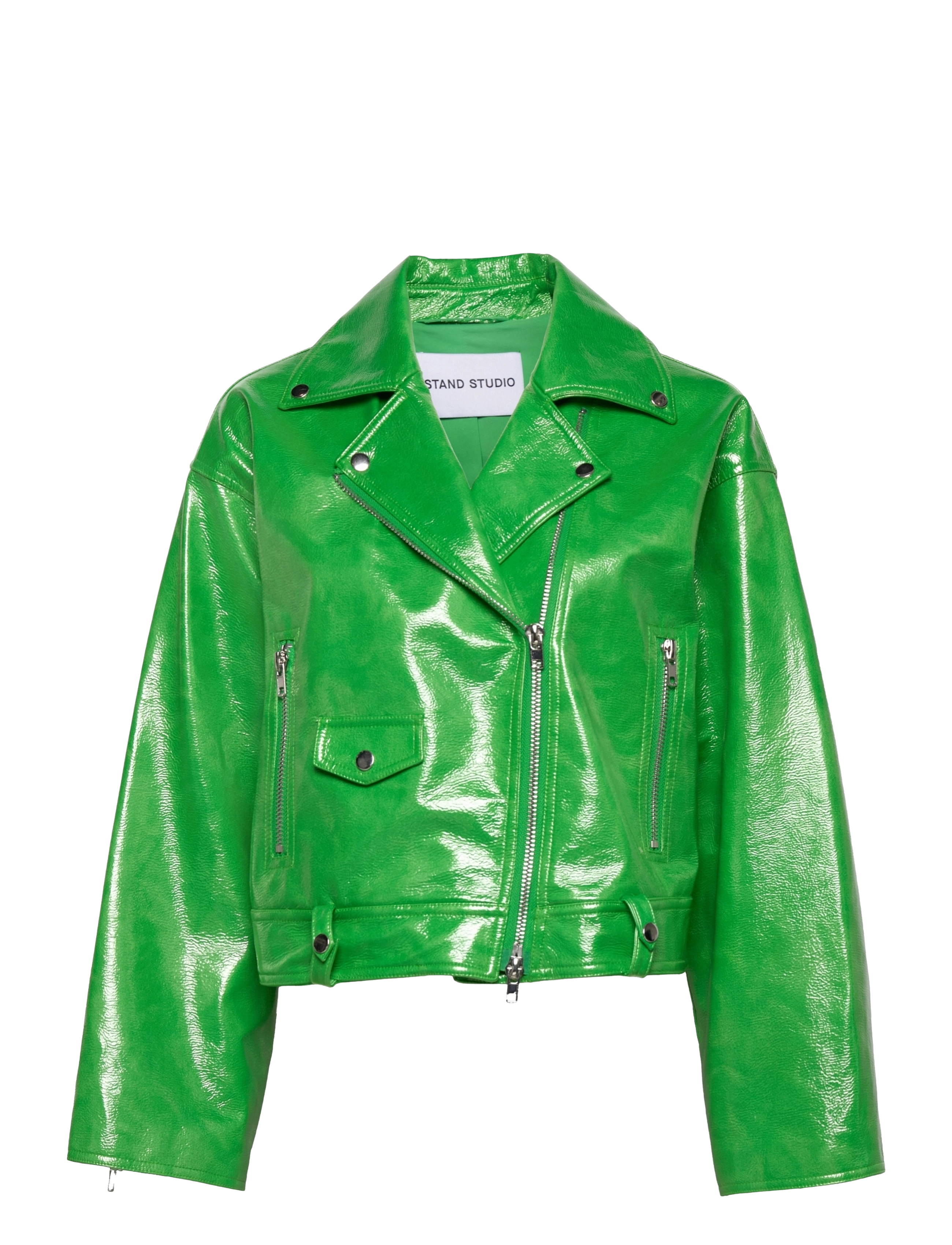 Stand Studio - Imani Biker Jacket - bright green - 0