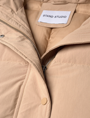 Stand Studio - Nylah Coat - vinterkappor - beige - 2