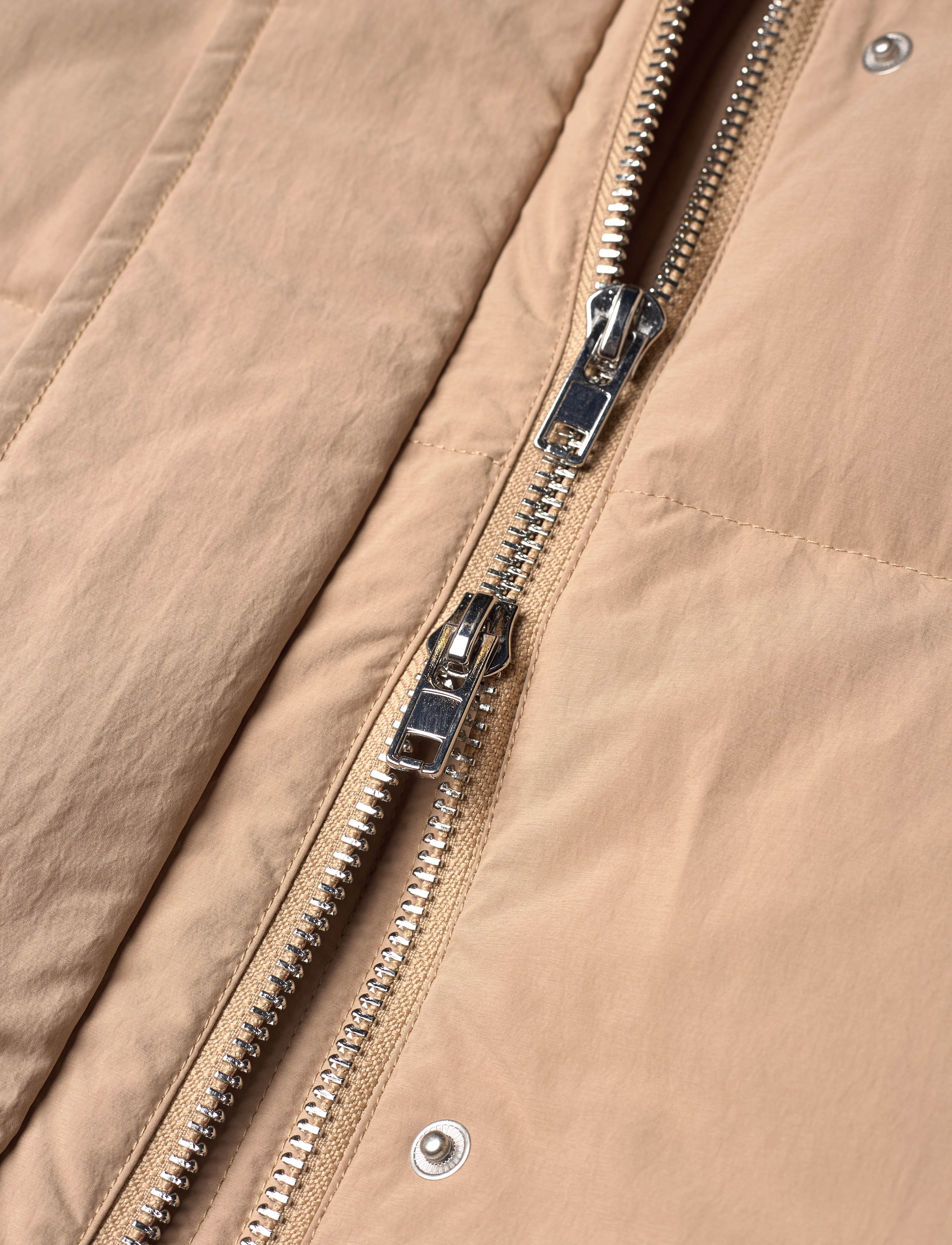 Stand Studio - Nylah Coat - dun- & vadderade jackor - beige - 3