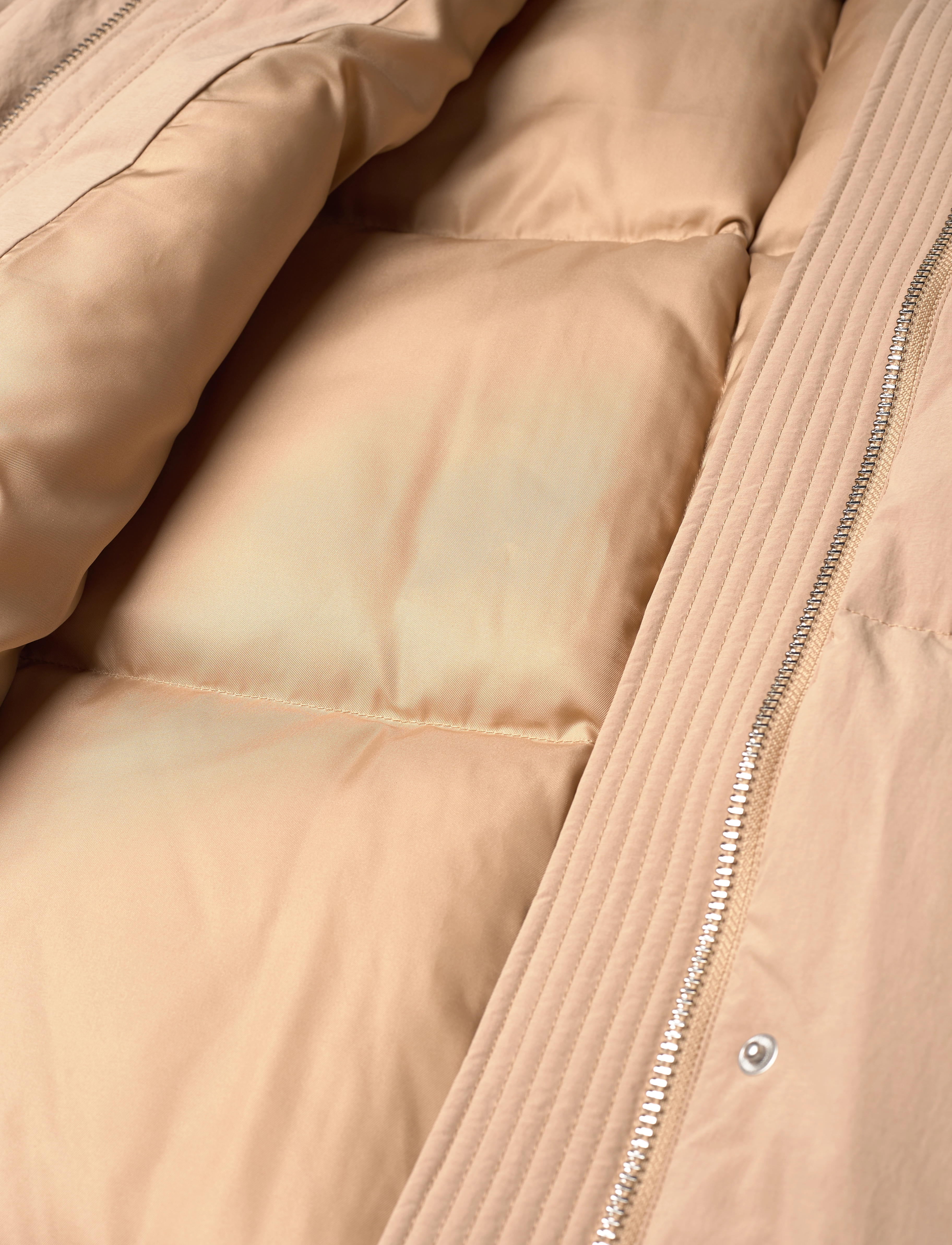 Stand Studio - Nylah Coat - dun- & vadderade jackor - beige - 4