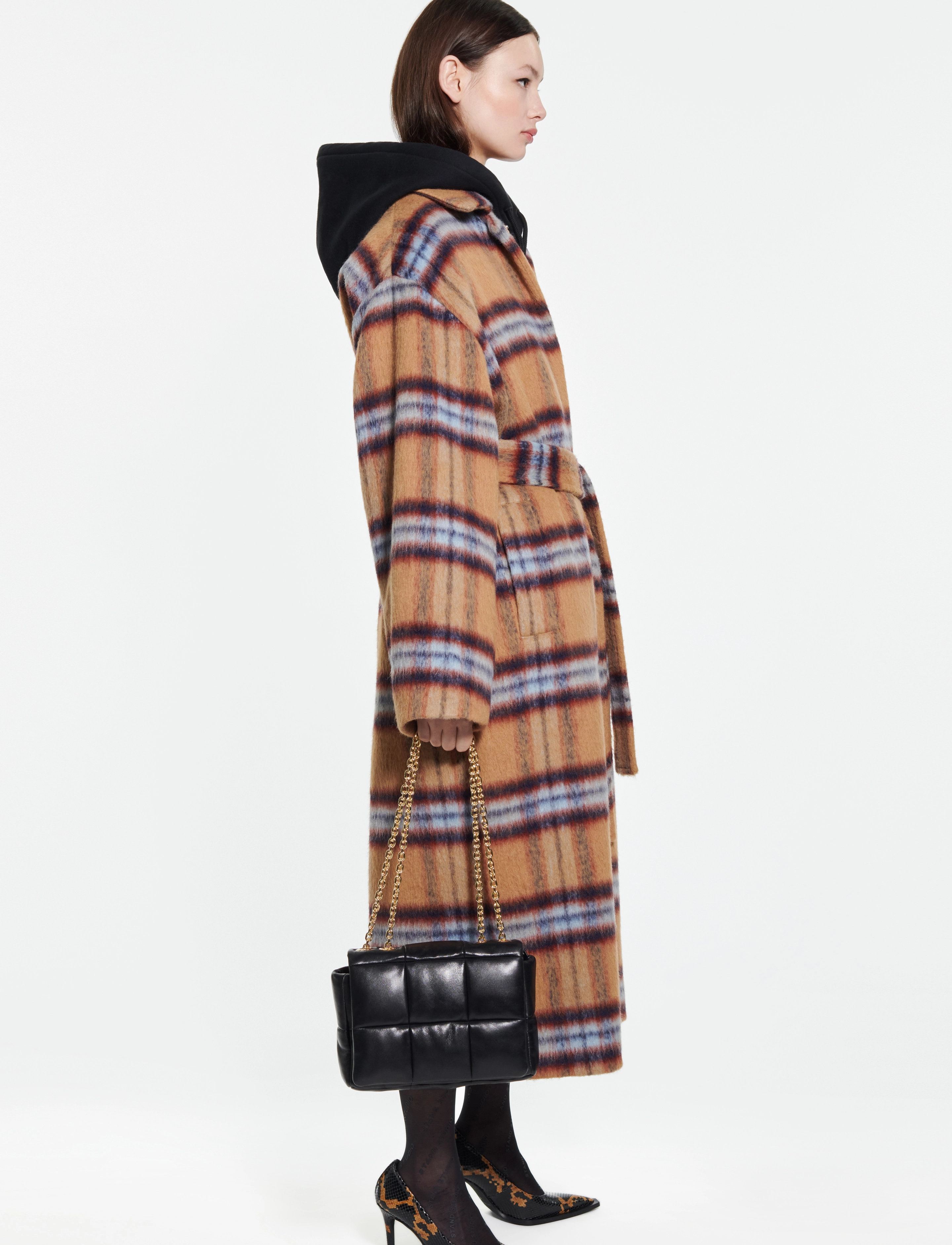 Stand Studio - Aubrie Coat - check - 3
