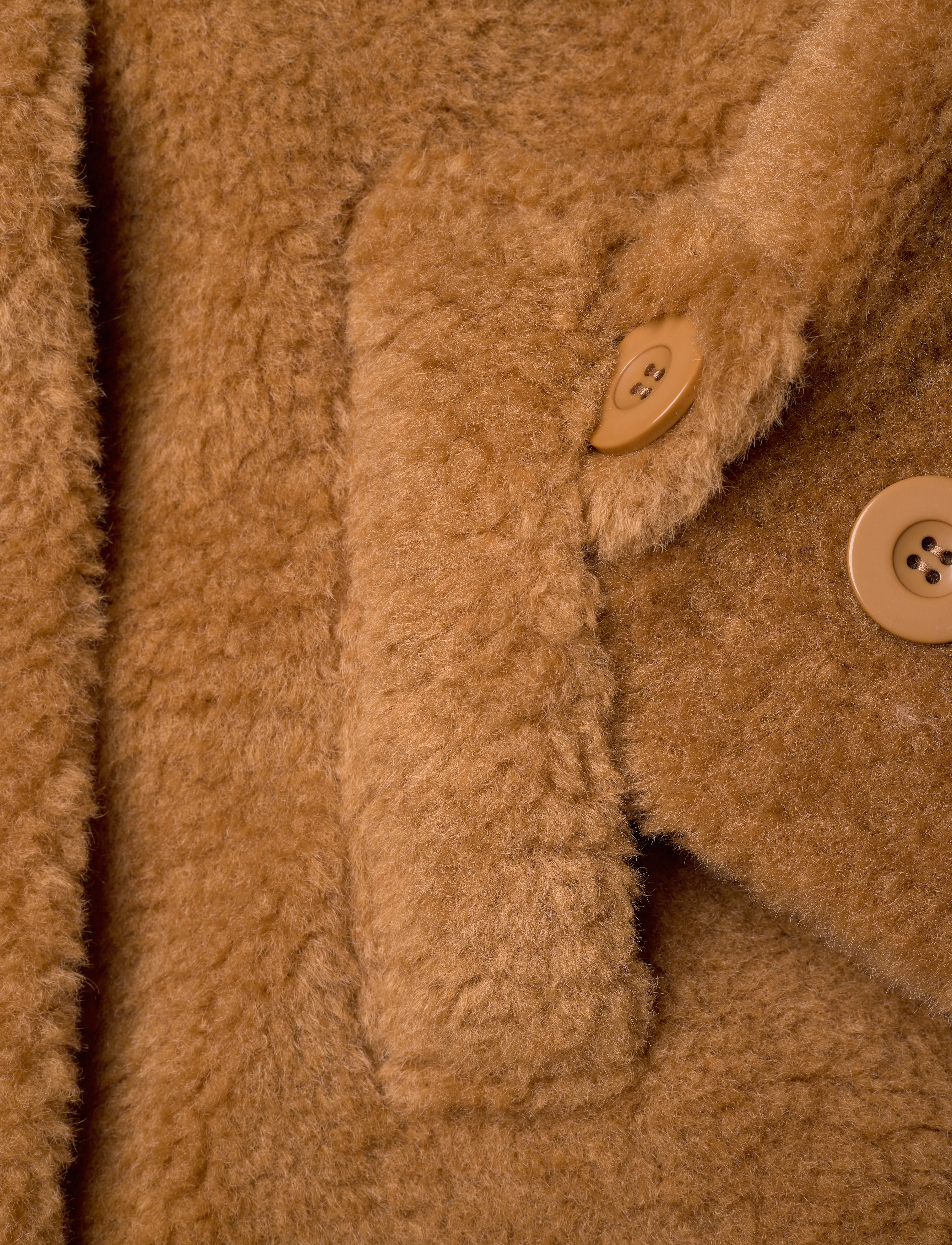 Stand Studio - Towa Faux Fur Trench - nougat - 5