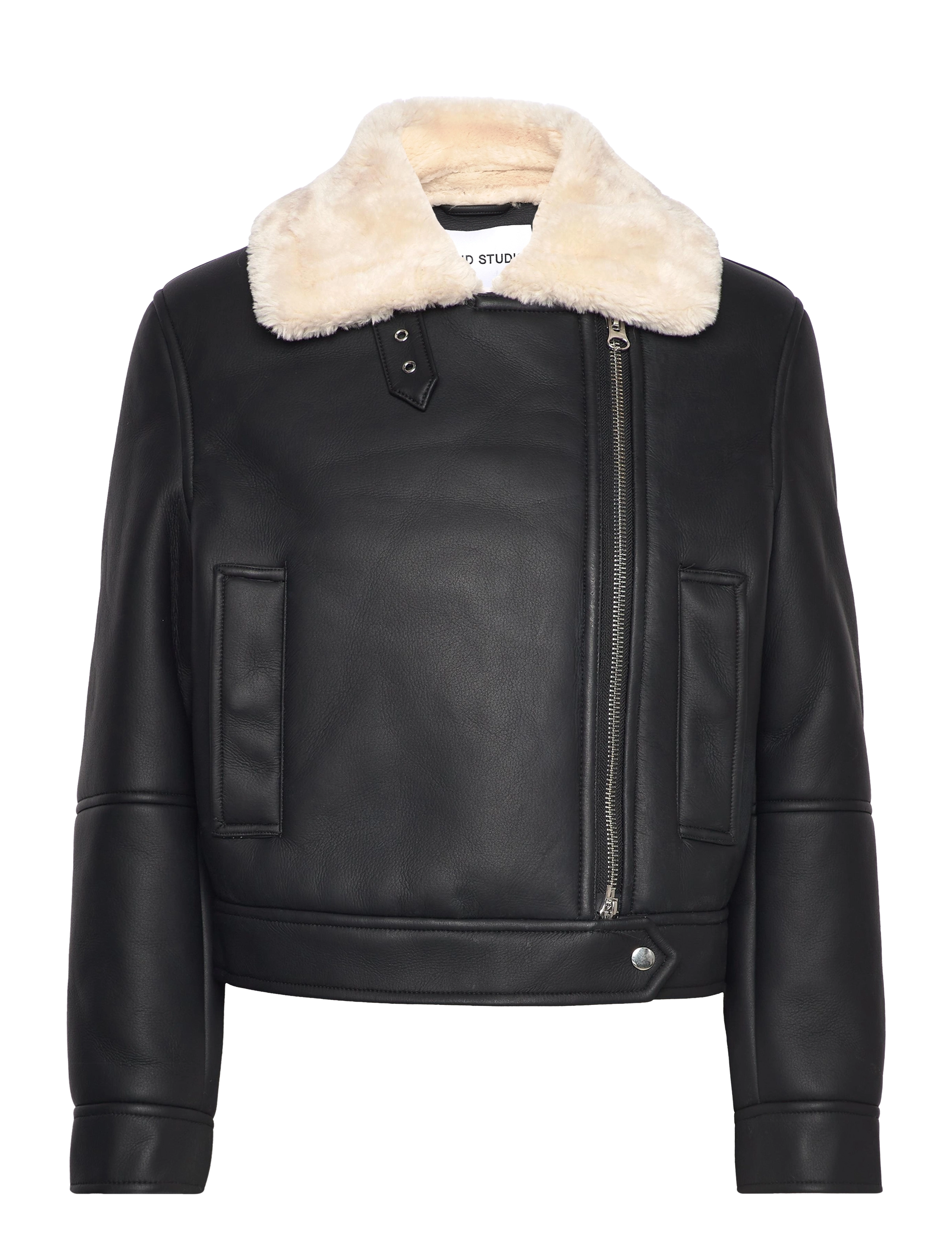 Stand Studio - Evie Jacket - black/off white - 2