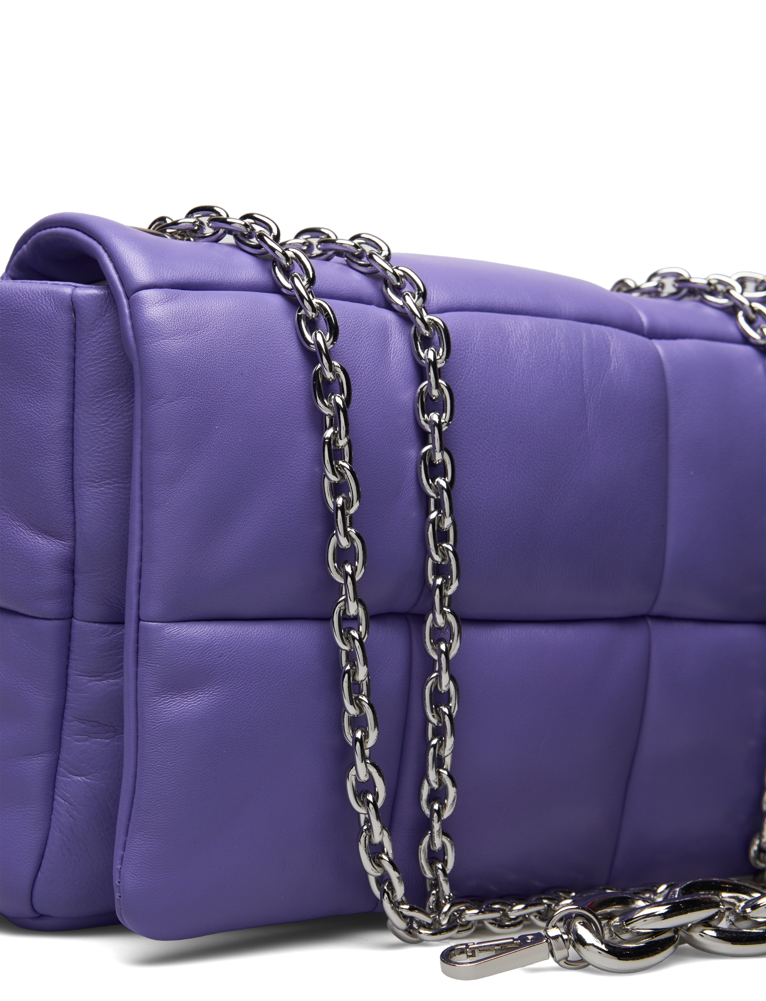 Stand Studio - Holly Bag - dark lavender/silver - 3