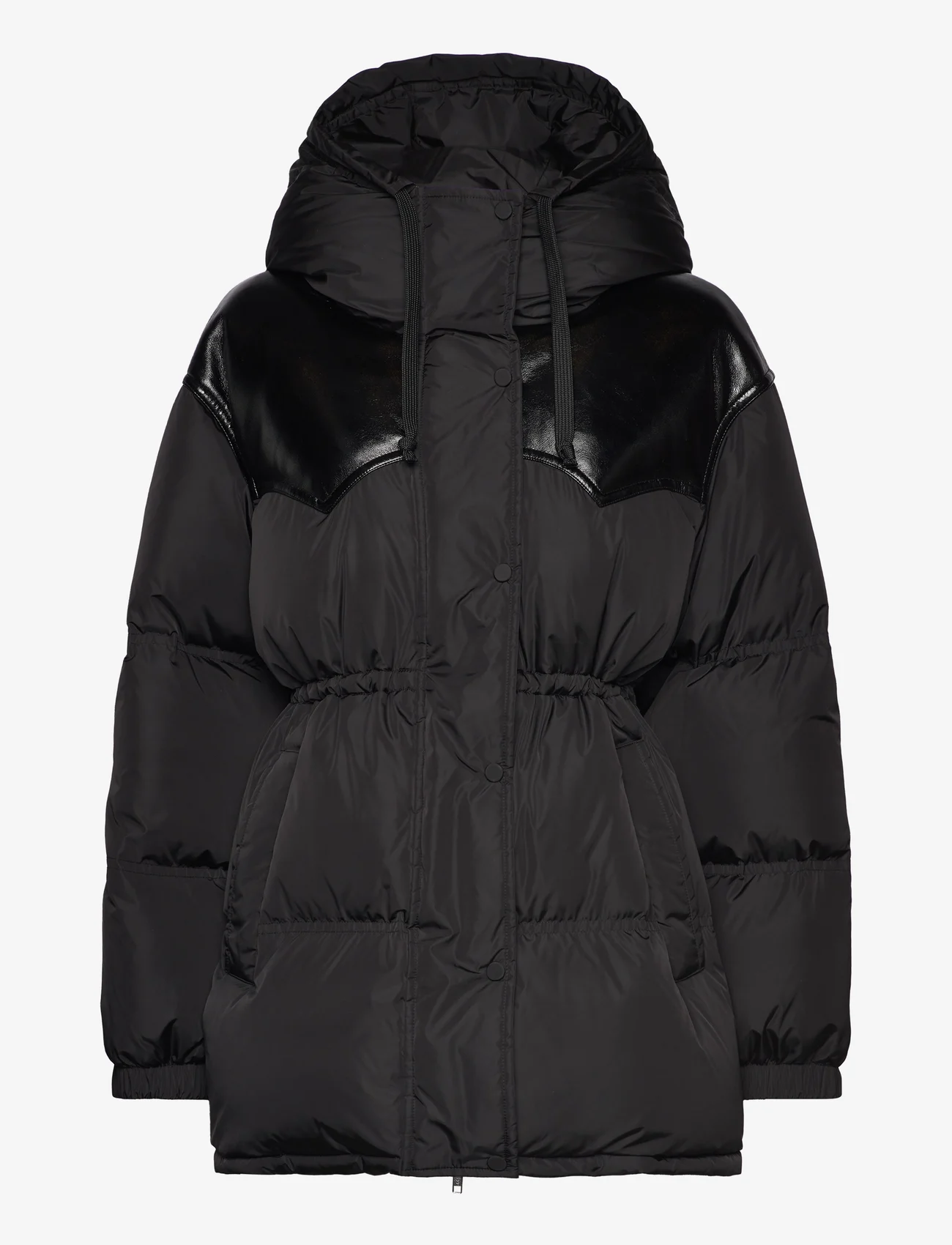 Stand Studio - Matterhorn Jacket - virsjakas ar dūnu pildījumu un polsterējumu - black/black - 0