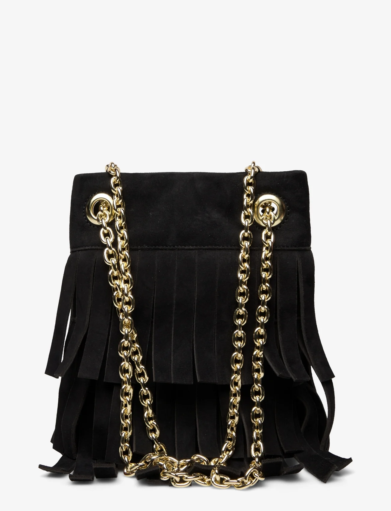 Stand Studio - Rhea Fringe Bag - party wear at outlet prices - black/gold - 0
