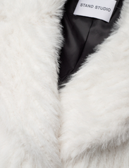 Stand Studio - Genevieve Coat - faux fur - off white - 6