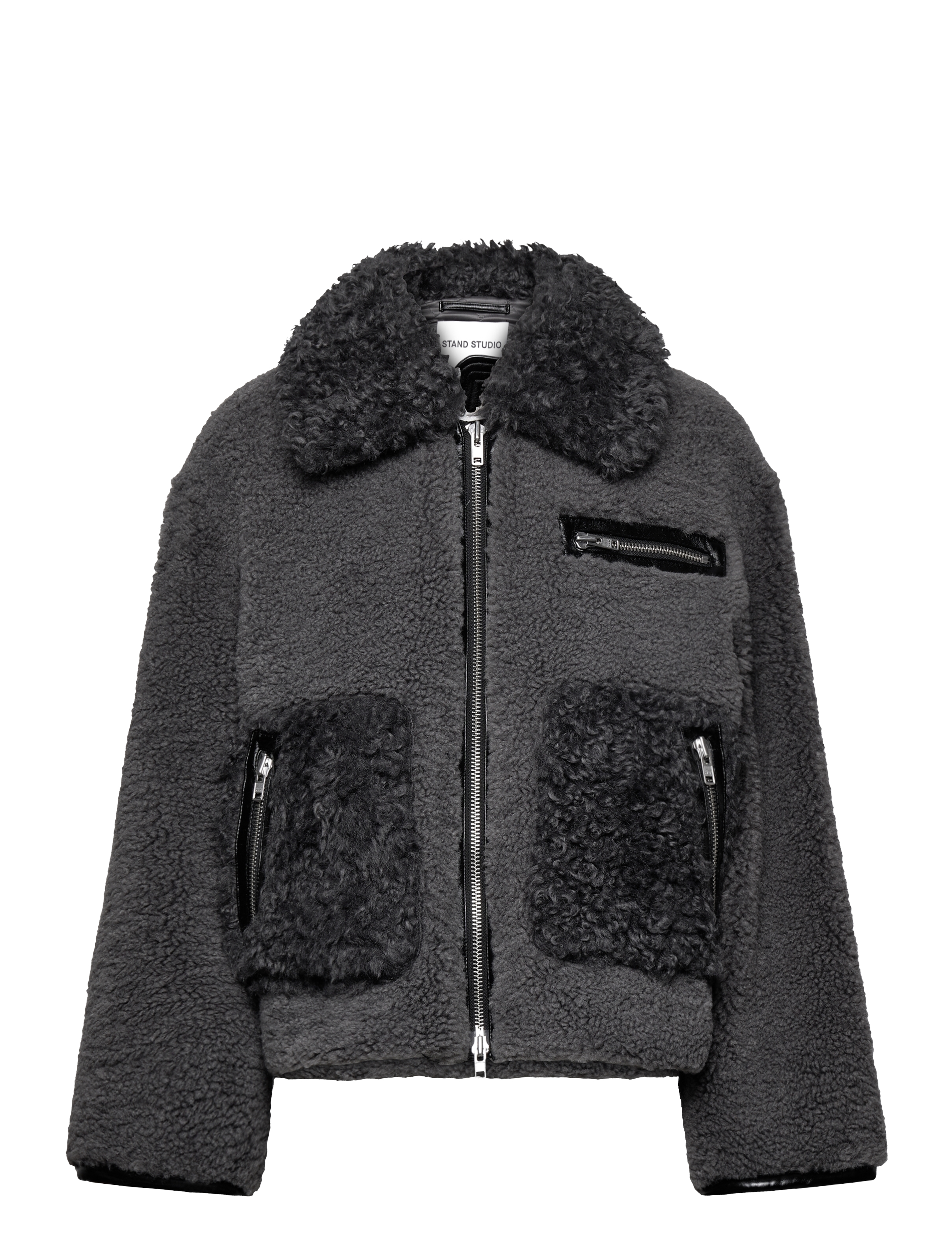 STAND STUDIO Joann Jacke Grau - 34 - Damen