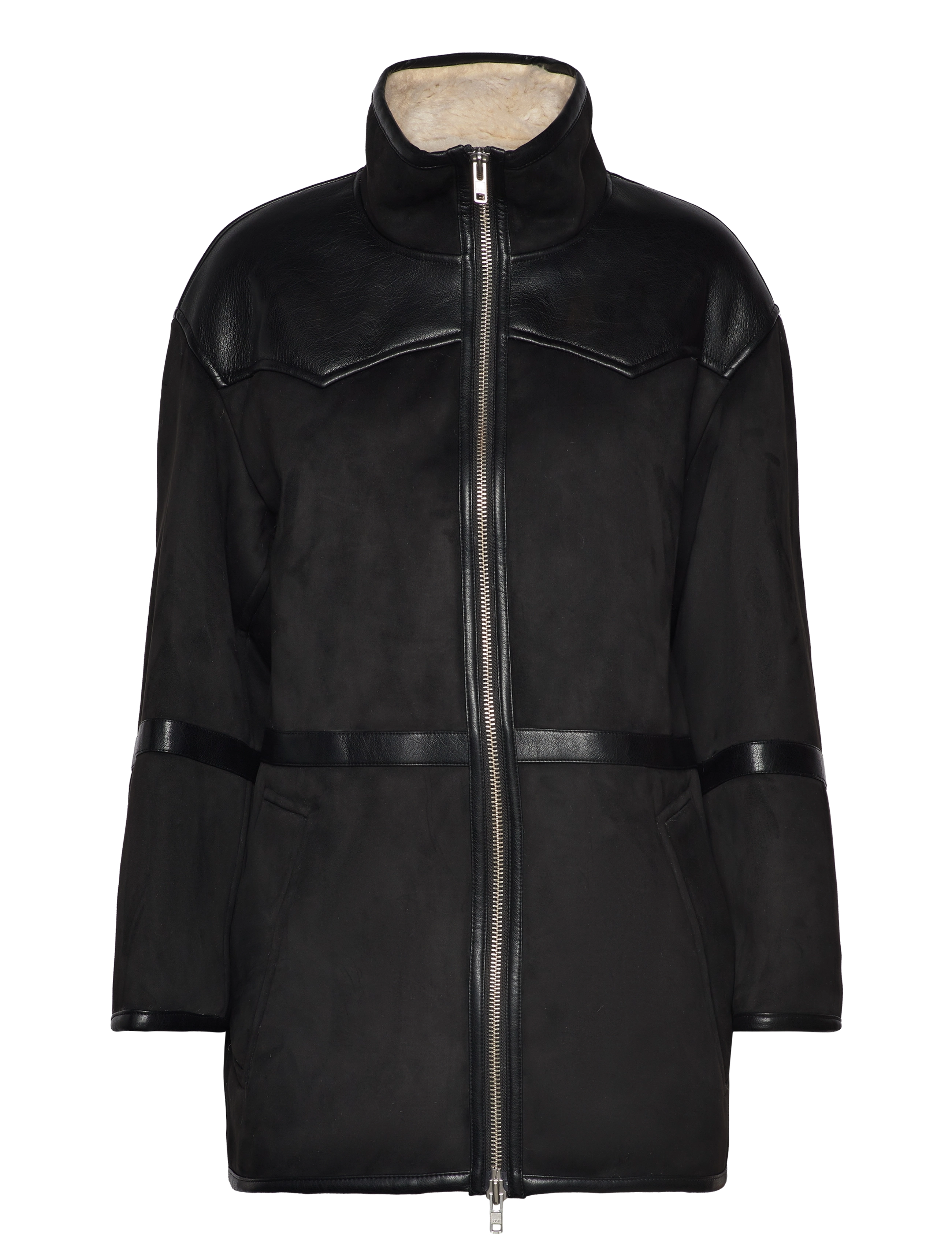 Rylee Jacket - BLACK/NATURAL WHITE