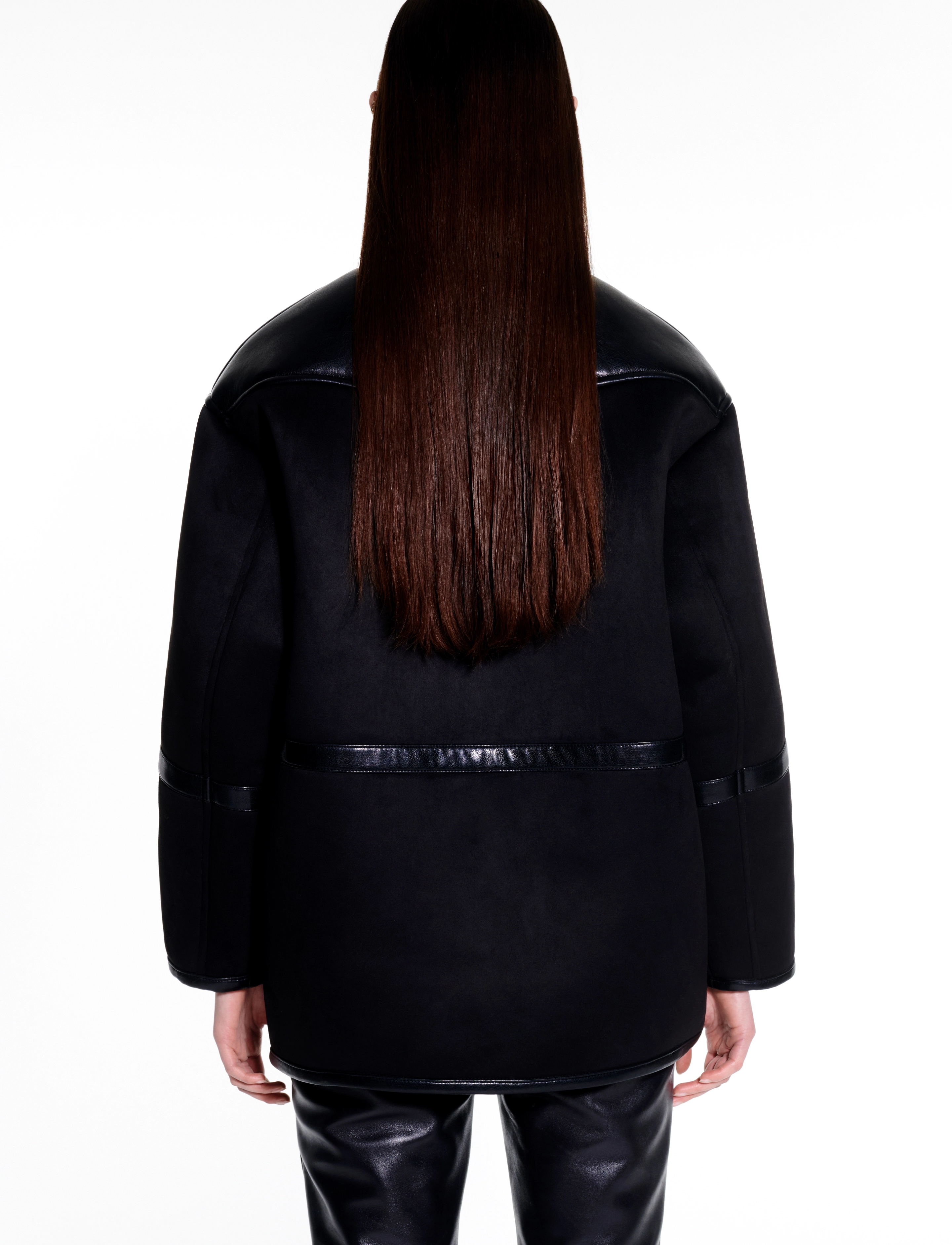 Stand Studio - Rylee Jacket - outerwear - black/natural white - 3