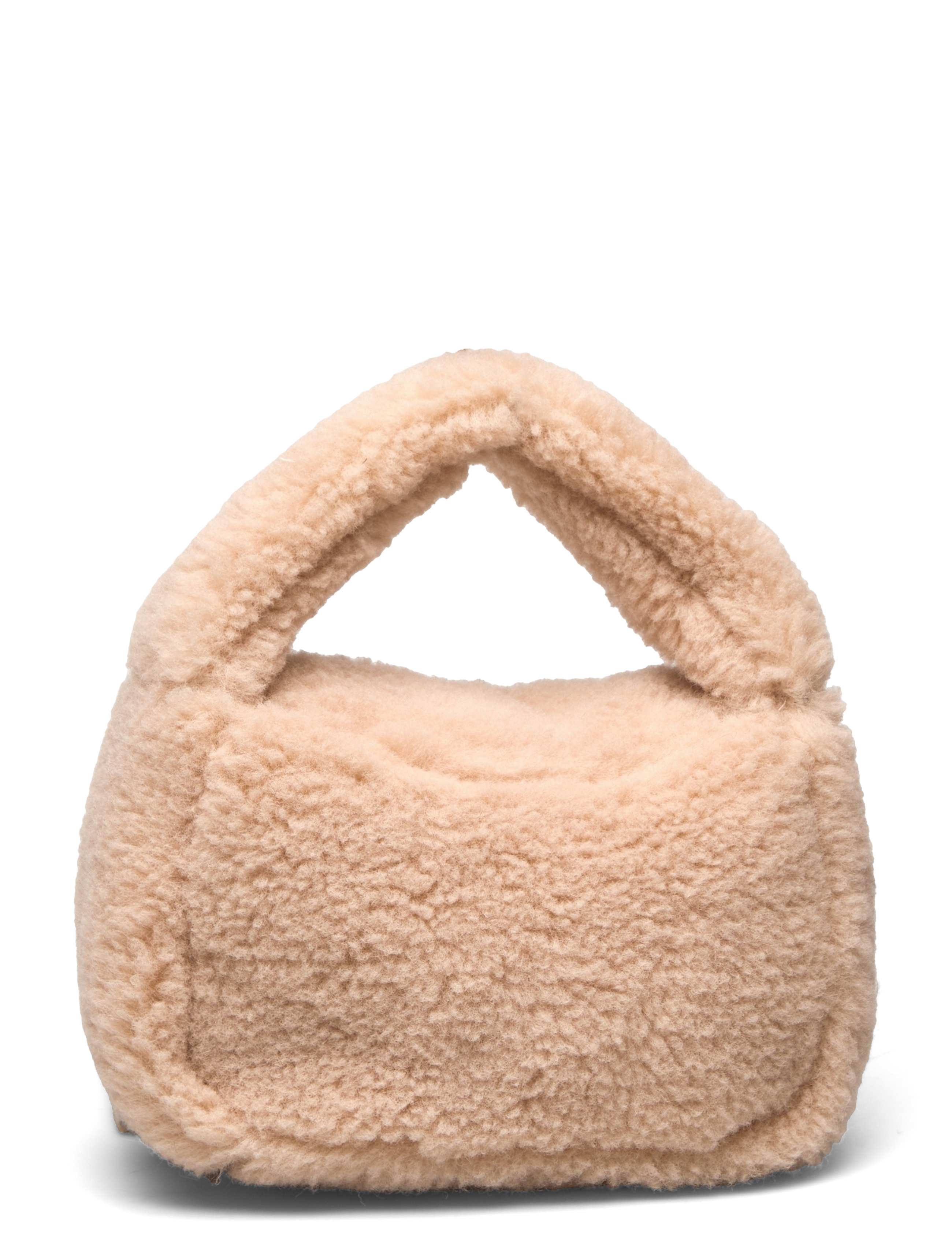 STAND STUDIO Minnie Pelz Tasche Beige - One Size - Damen