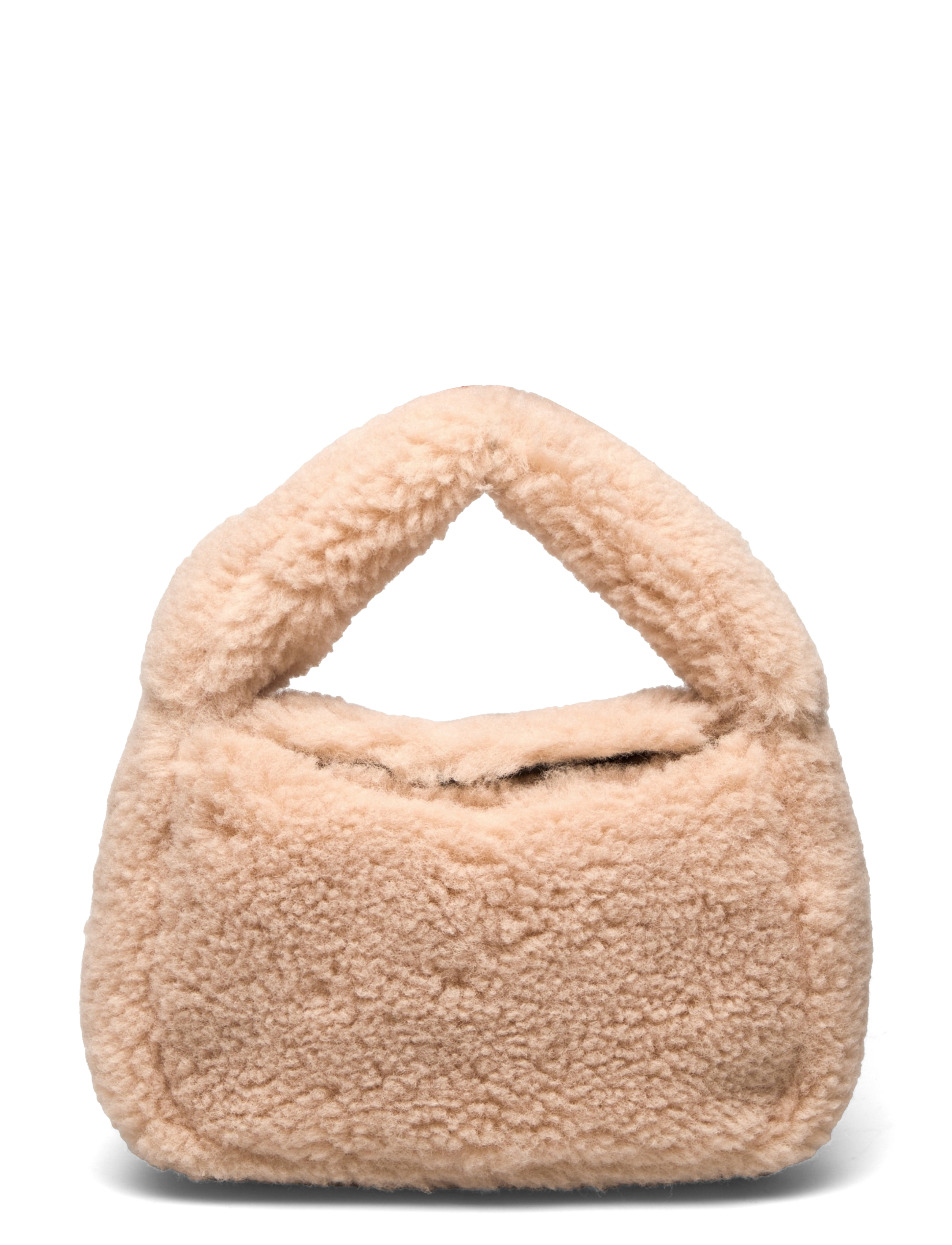 Stand Studio - Minnie Fur Bag - kvinnor - natural beige - 1