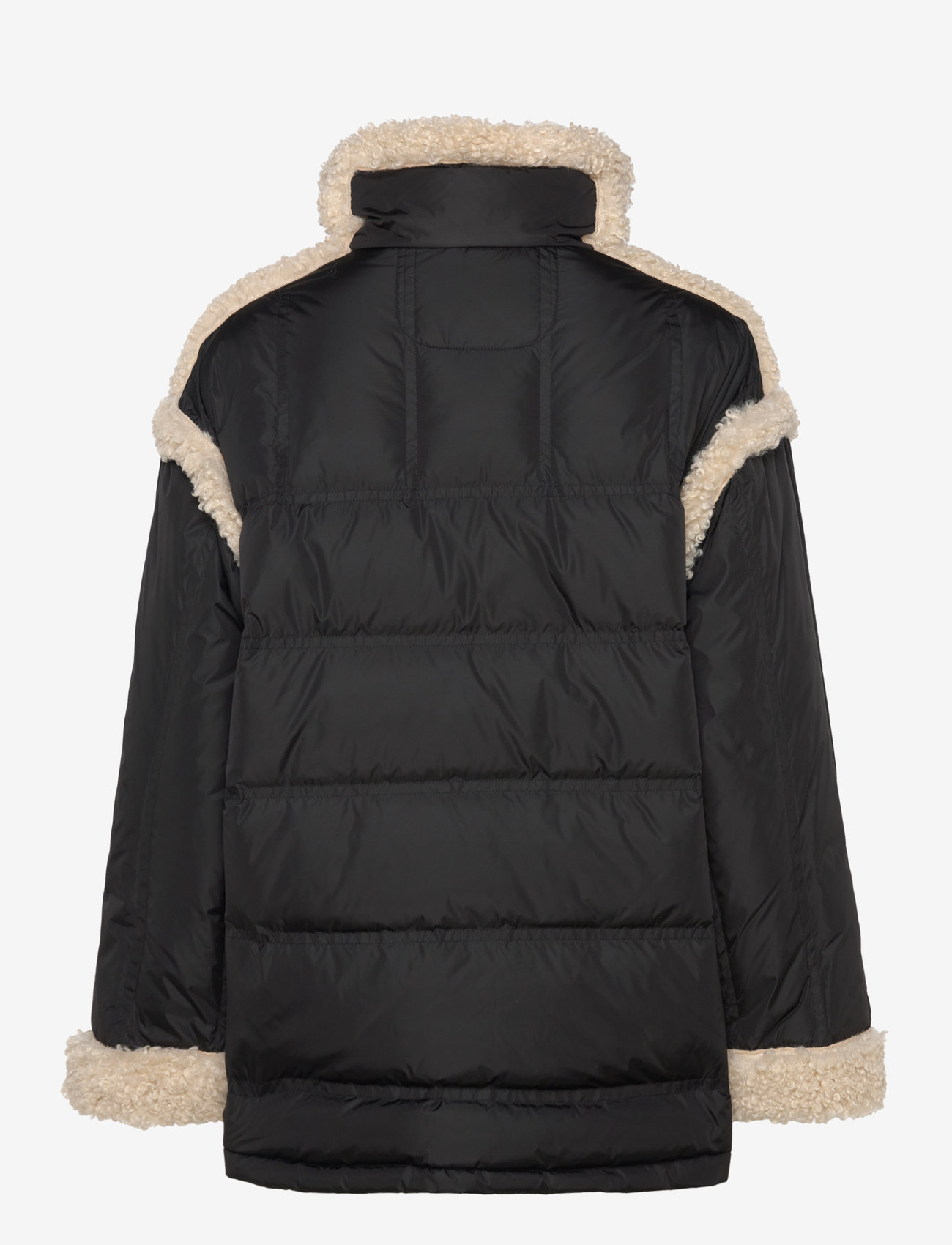 Stand Studio - Dorothy Coat - Üleriided - black/natural white - 1