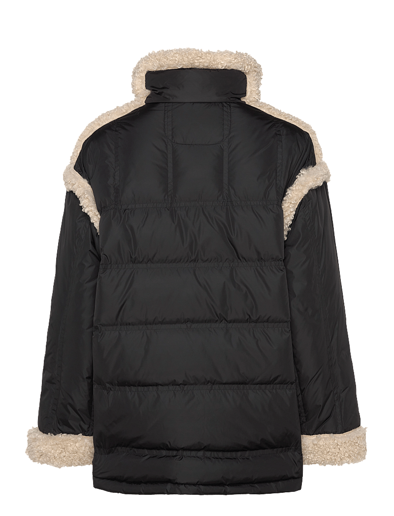 Stand Studio - Dorothy Coat - black/natural white - 1