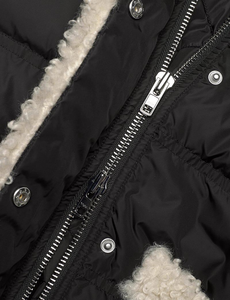 Stand Studio - Dorothy Coat - black/natural white - 3