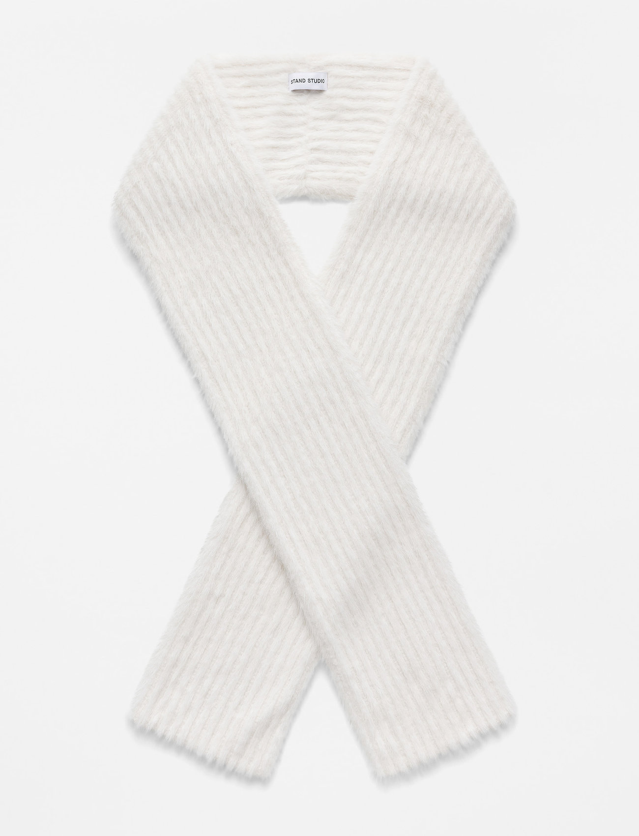 Stand Studio - Raena Scarf - winter scarves - off white - 1