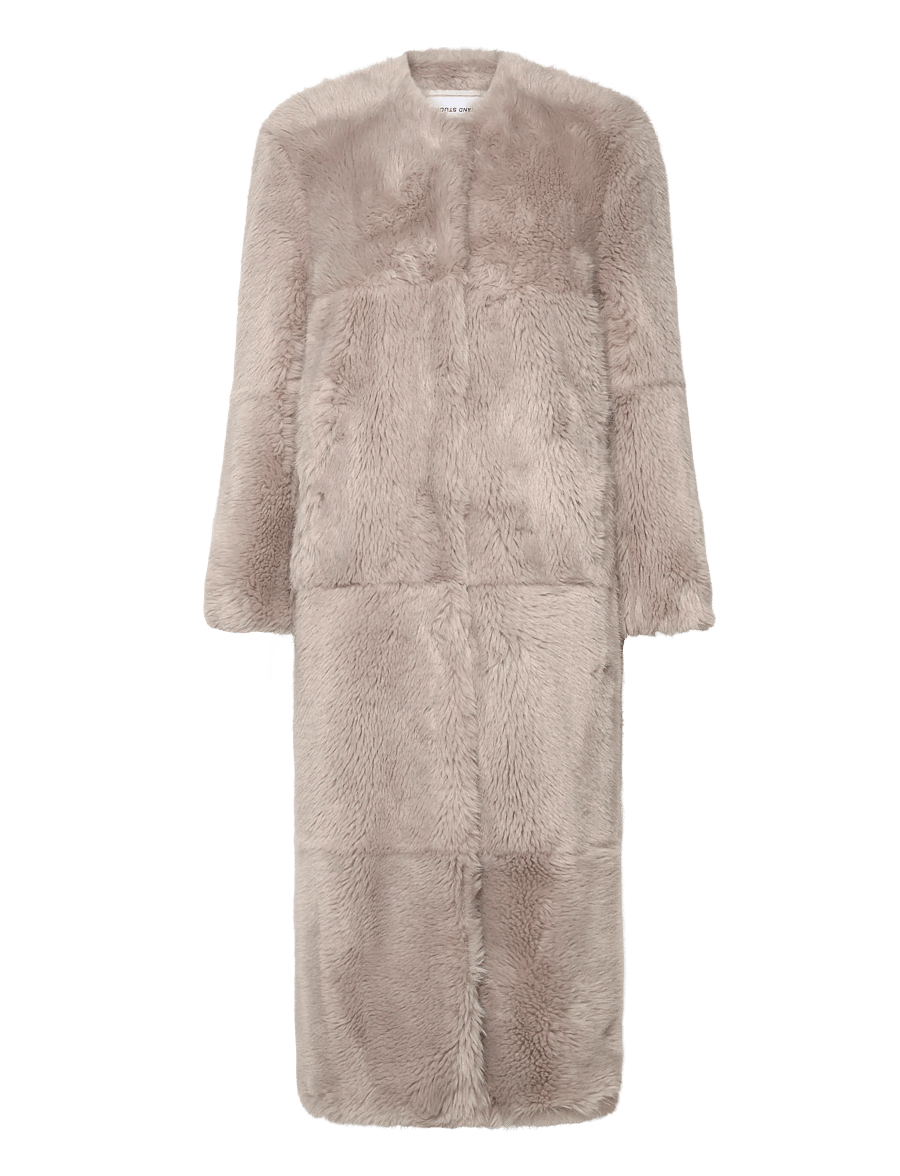 Stand Studio - Hilma Coat - leichte mäntel - light grey - 0
