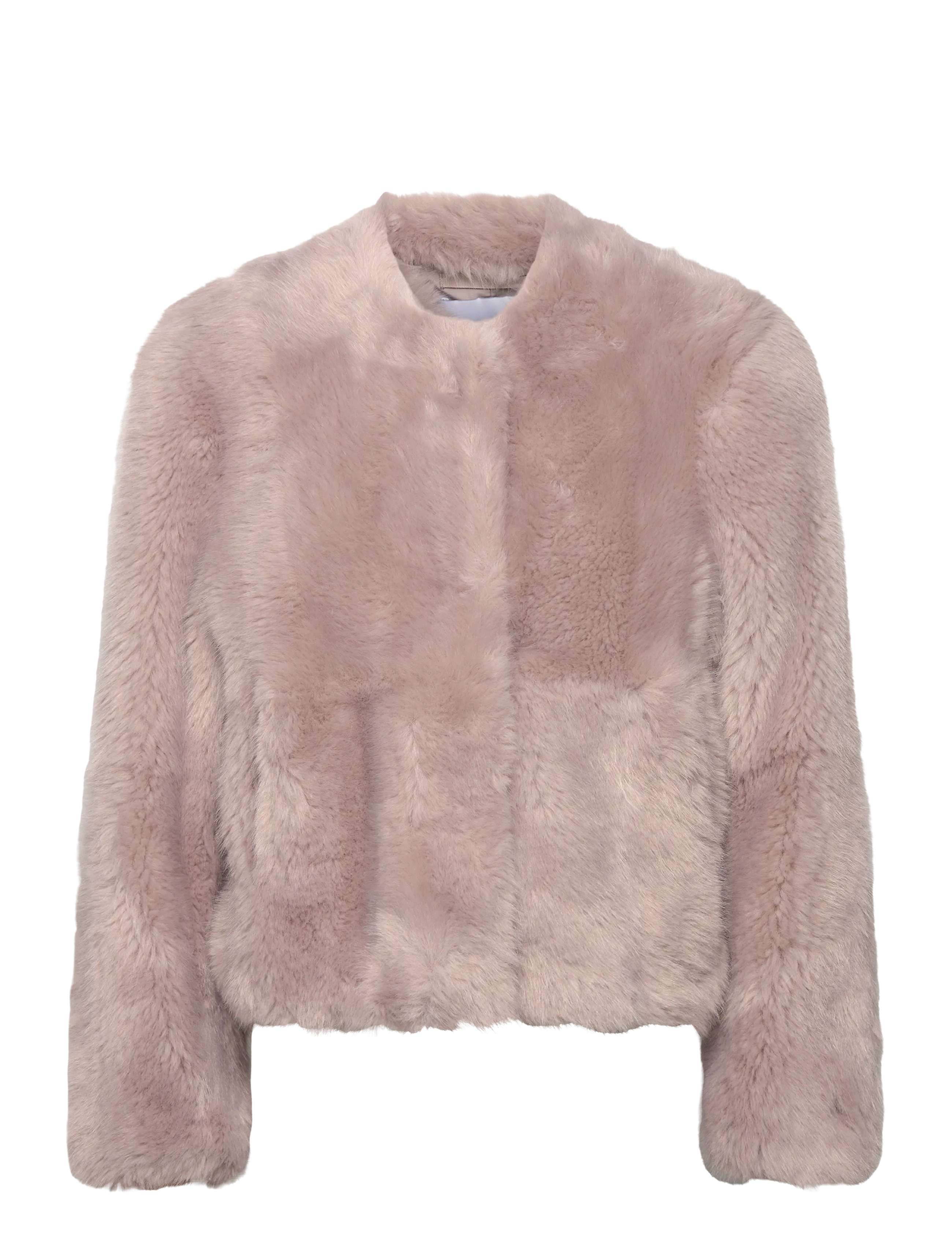 Stand Studio Halle Jacket, 34, Pink, Designere > Imiteret Pels, Dame