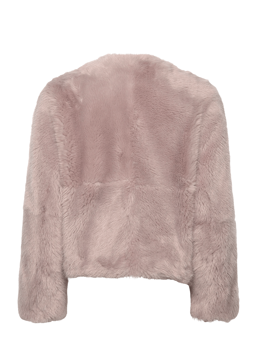 Stand Studio - Halle Jacket - faux fur - dusty rose - 1