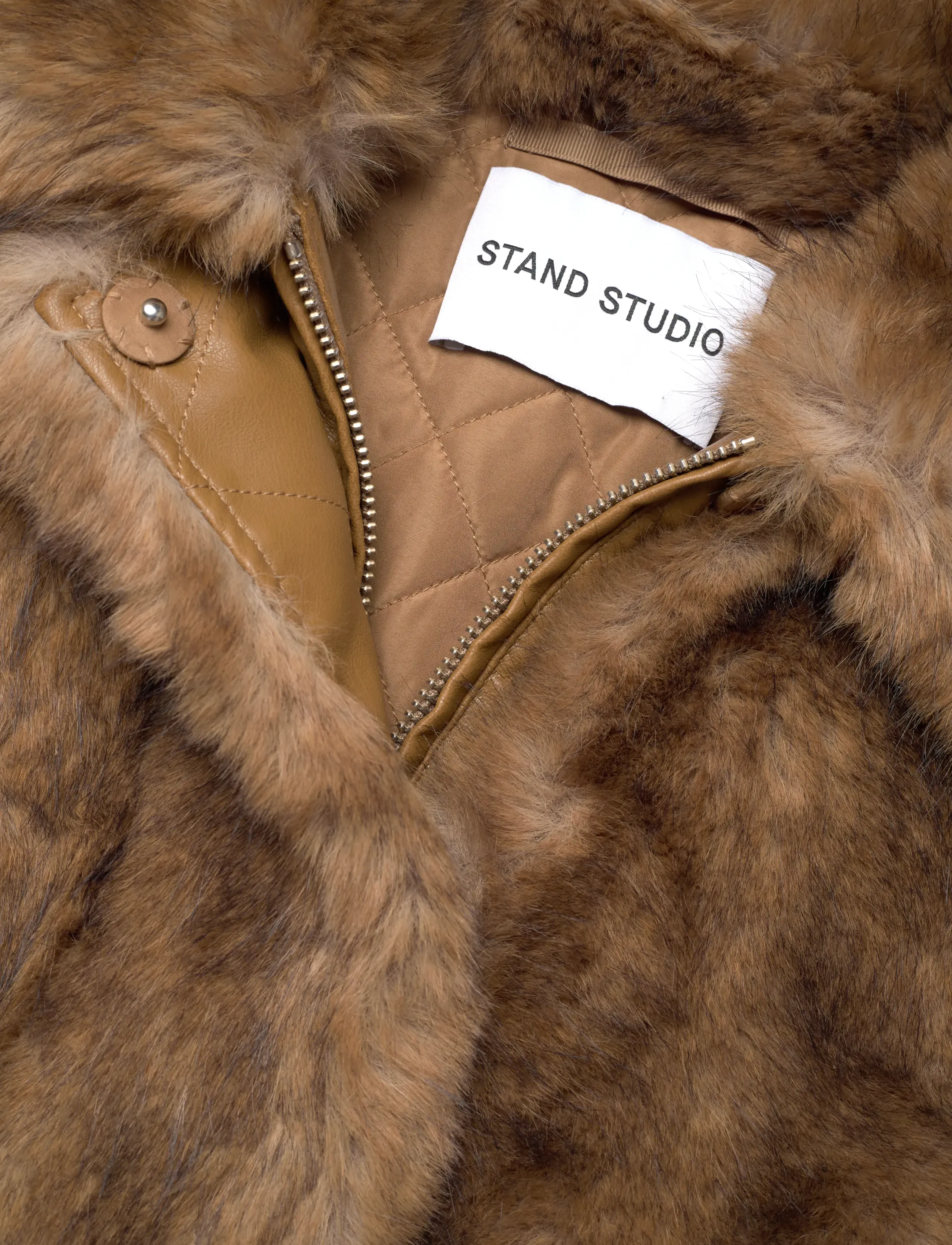 Stand Studio - Lena Jacket - jakid ja mantlid - natural brown - 2