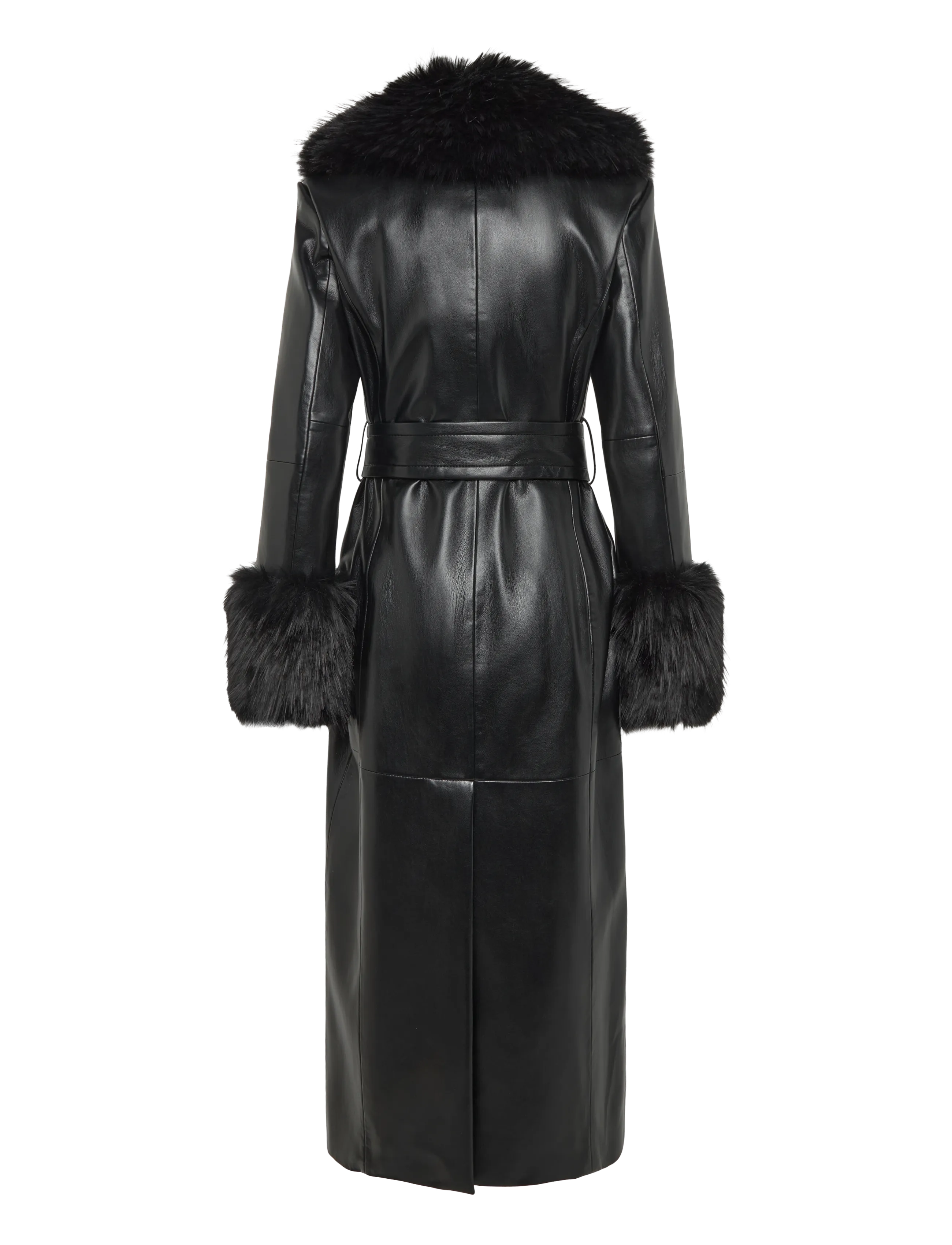 Stand Studio - Estella Coat - outerwear - black/black - 1