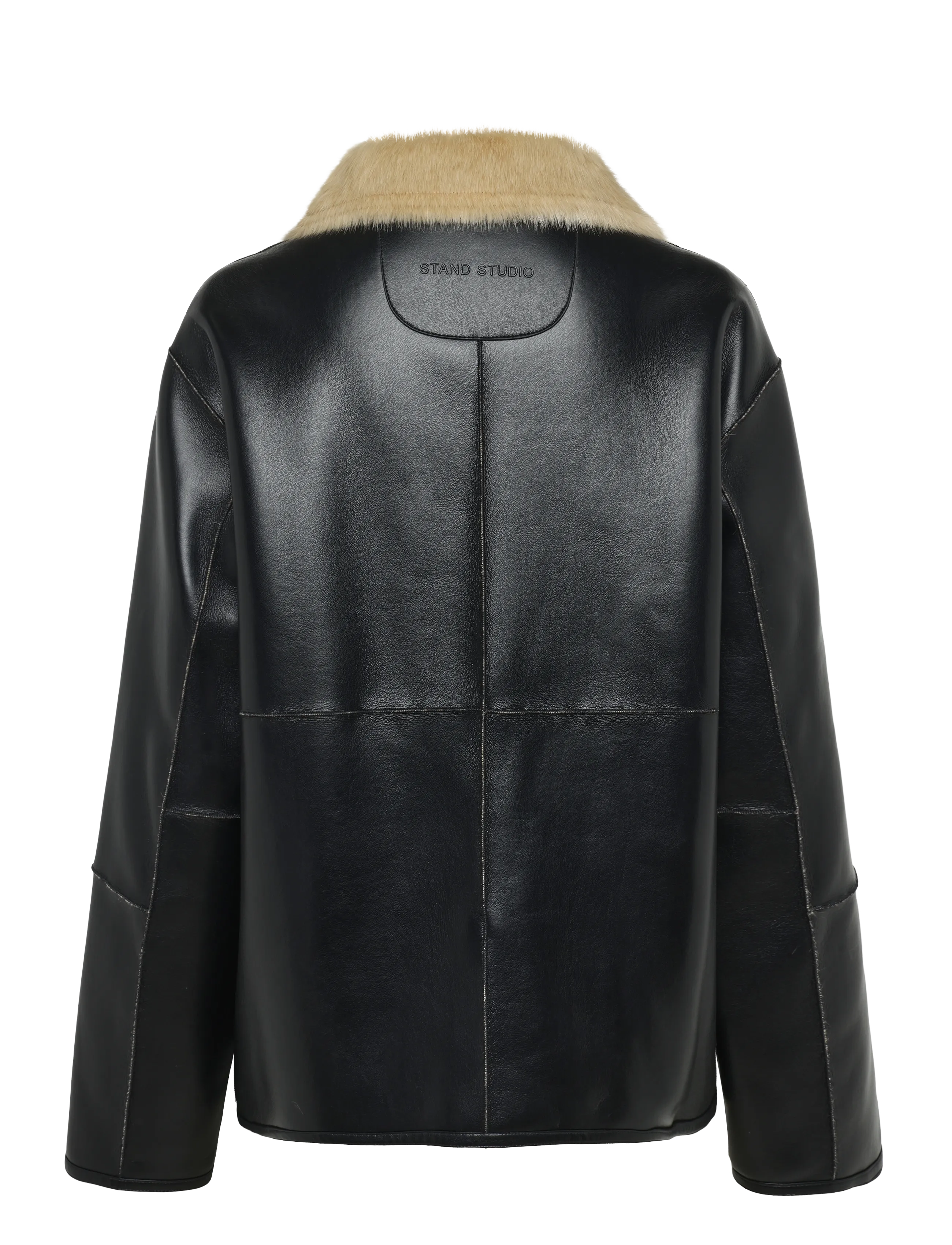 Stand Studio - Brella Jacket - forårsjakker - black/cream - 1