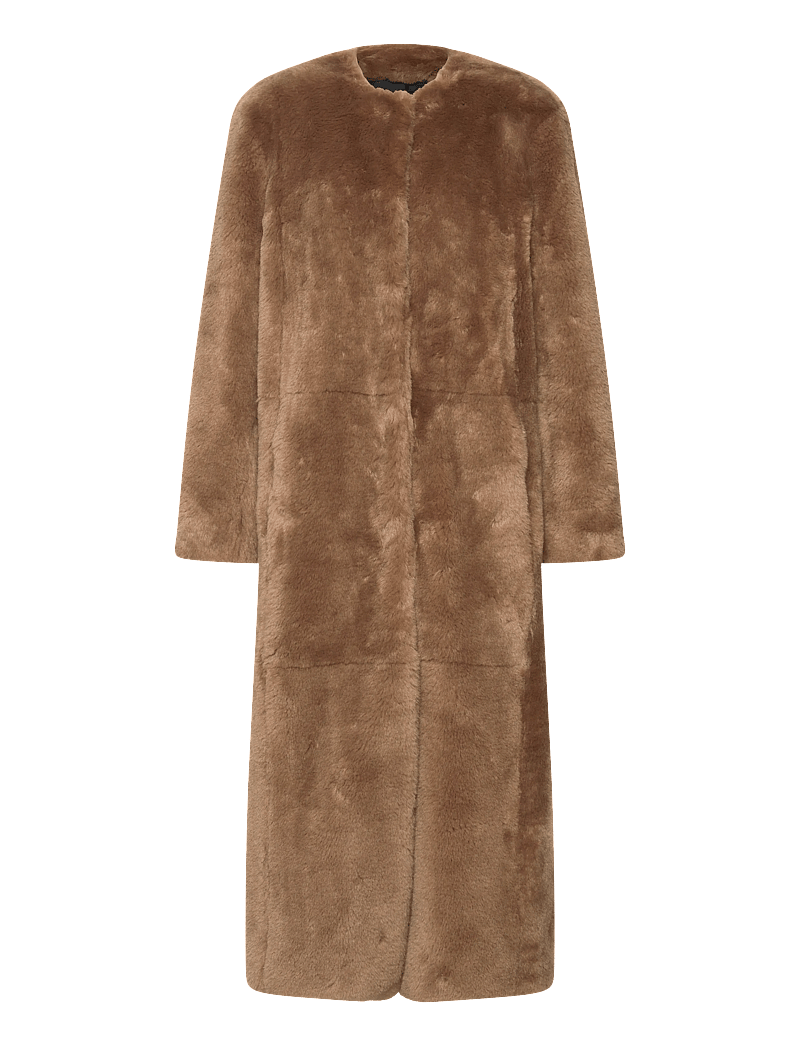 Stand Studio - Gracelyn Coat - leichte mäntel - nougat - 0