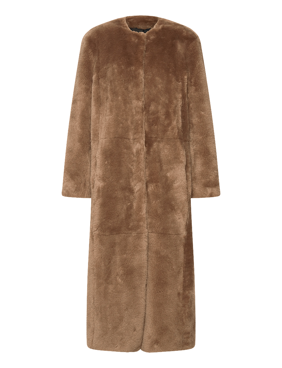 Stand Studio - Gracelyn Coat - Õhukesed mantlid - nougat - 0