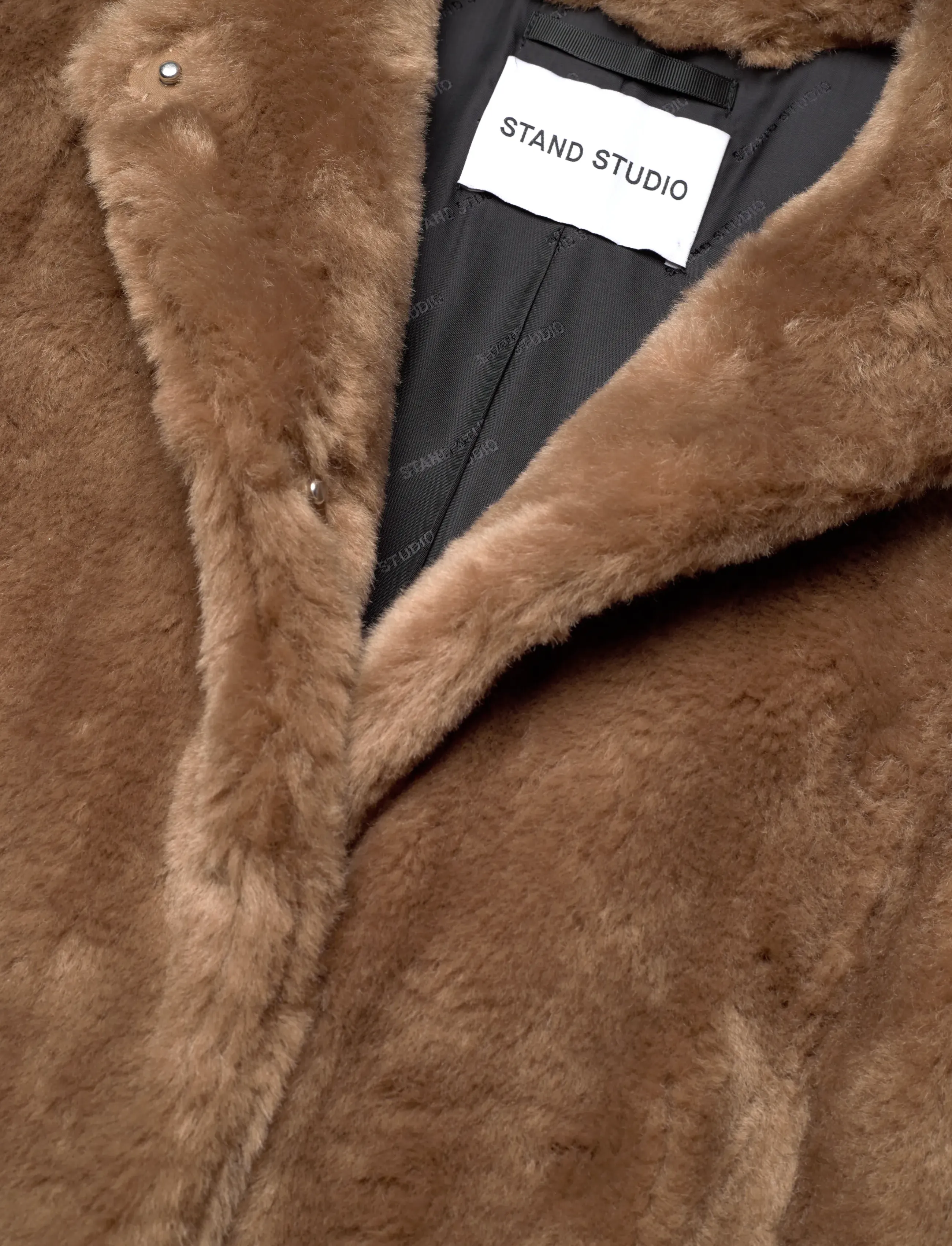 Stand Studio - Gracelyn Coat - leichte mäntel - nougat - 2