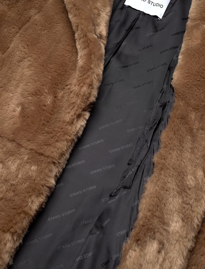 Stand Studio - Gracelyn Coat - leichte mäntel - nougat - 4