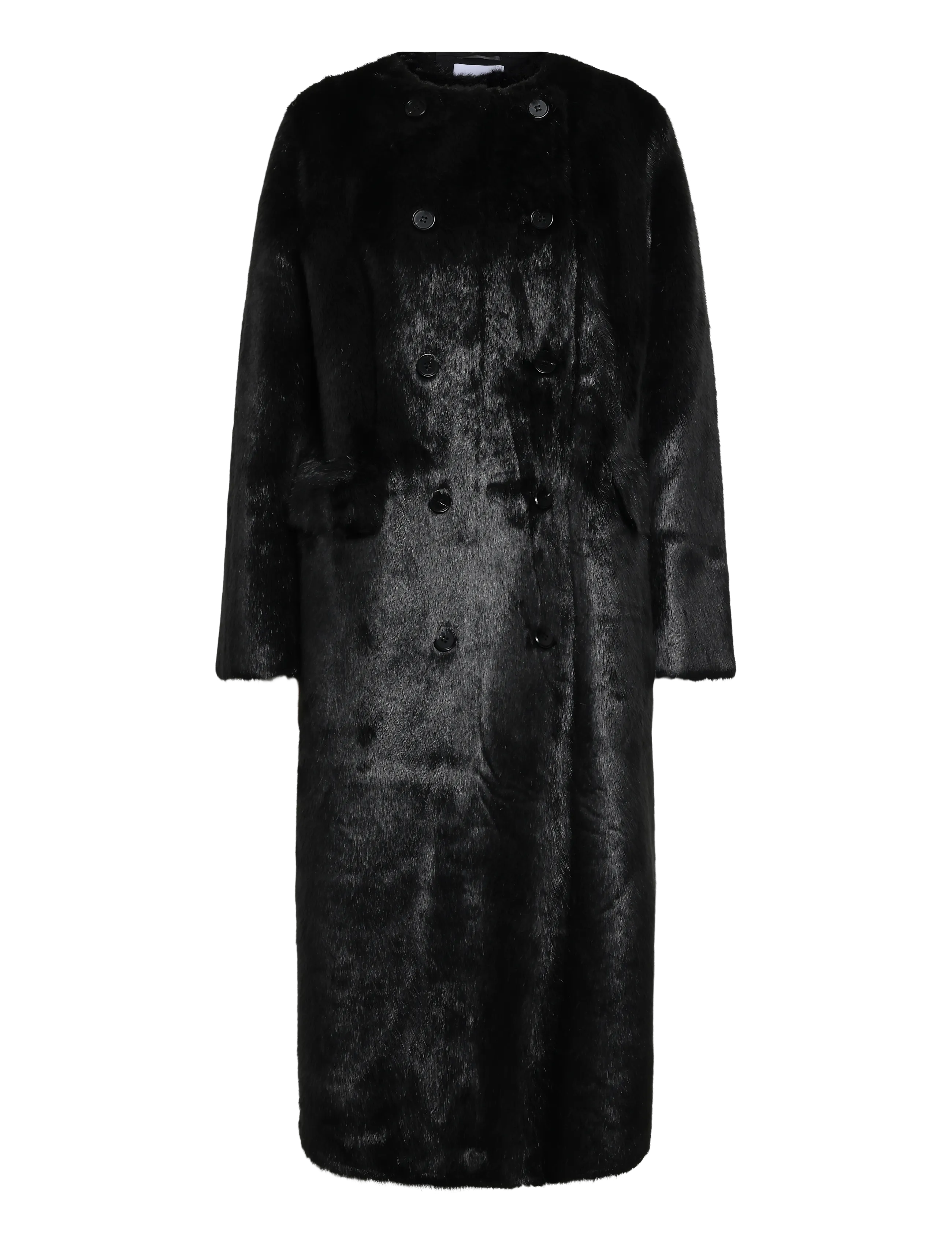 Stand Studio Palmer Coat - Nordischer Stil - BLACK/BLACK / black