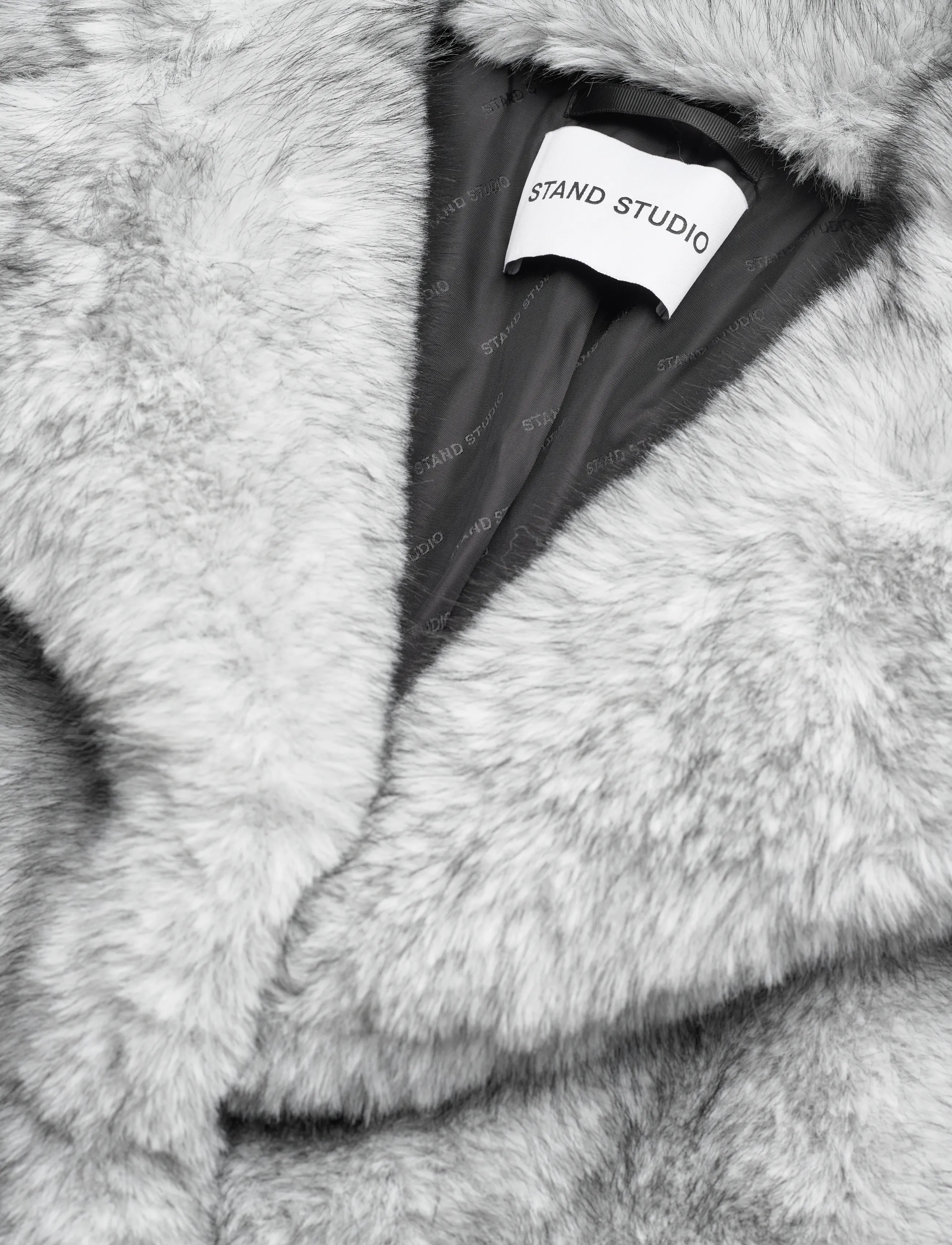 Stand Studio - India Jacket - virsdrēbes - white/black - 3